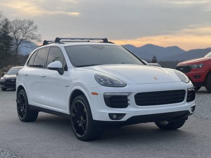 2018 porsche cayenne s e-hybrid platinum edition