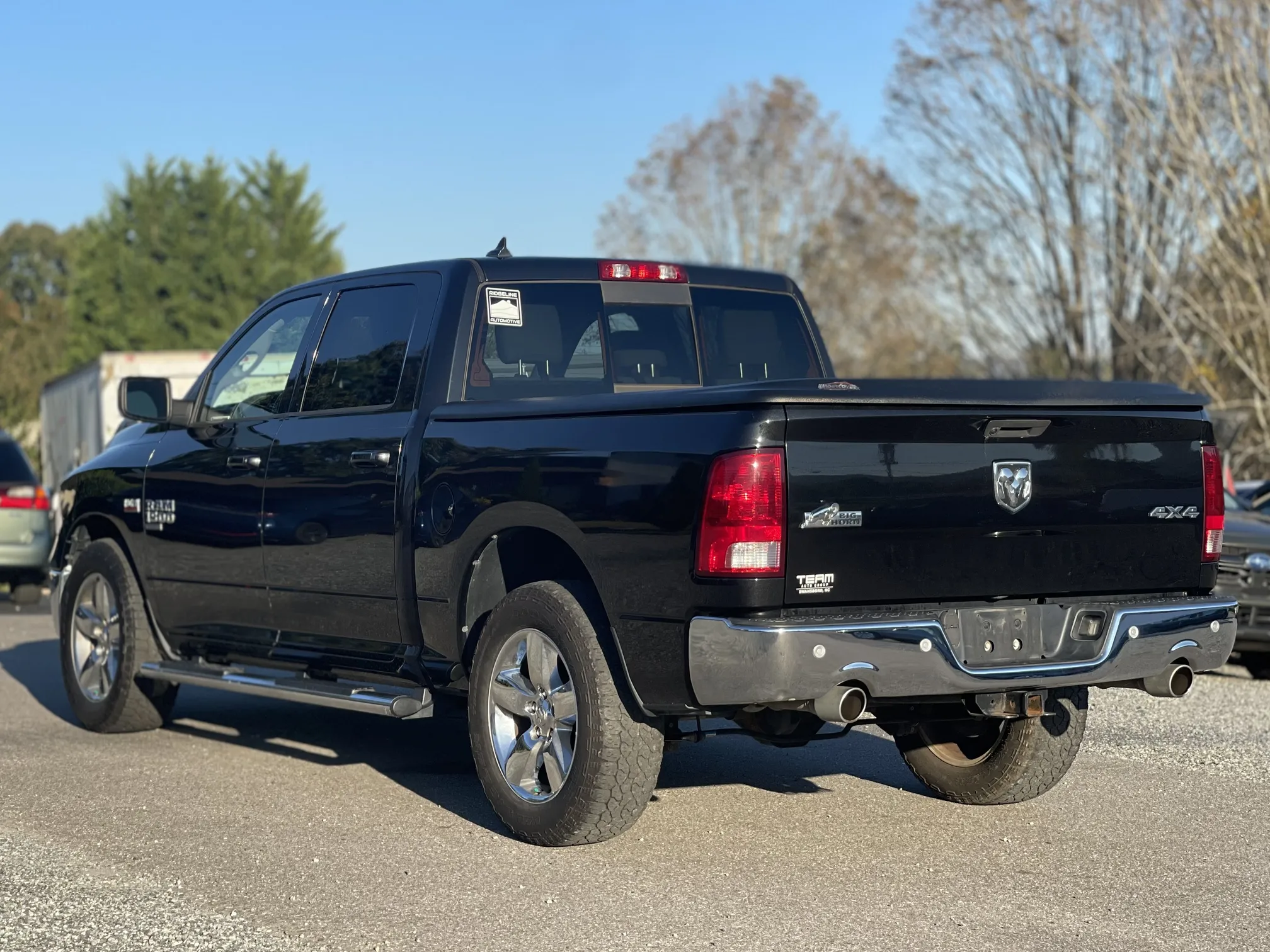 Rear driver side