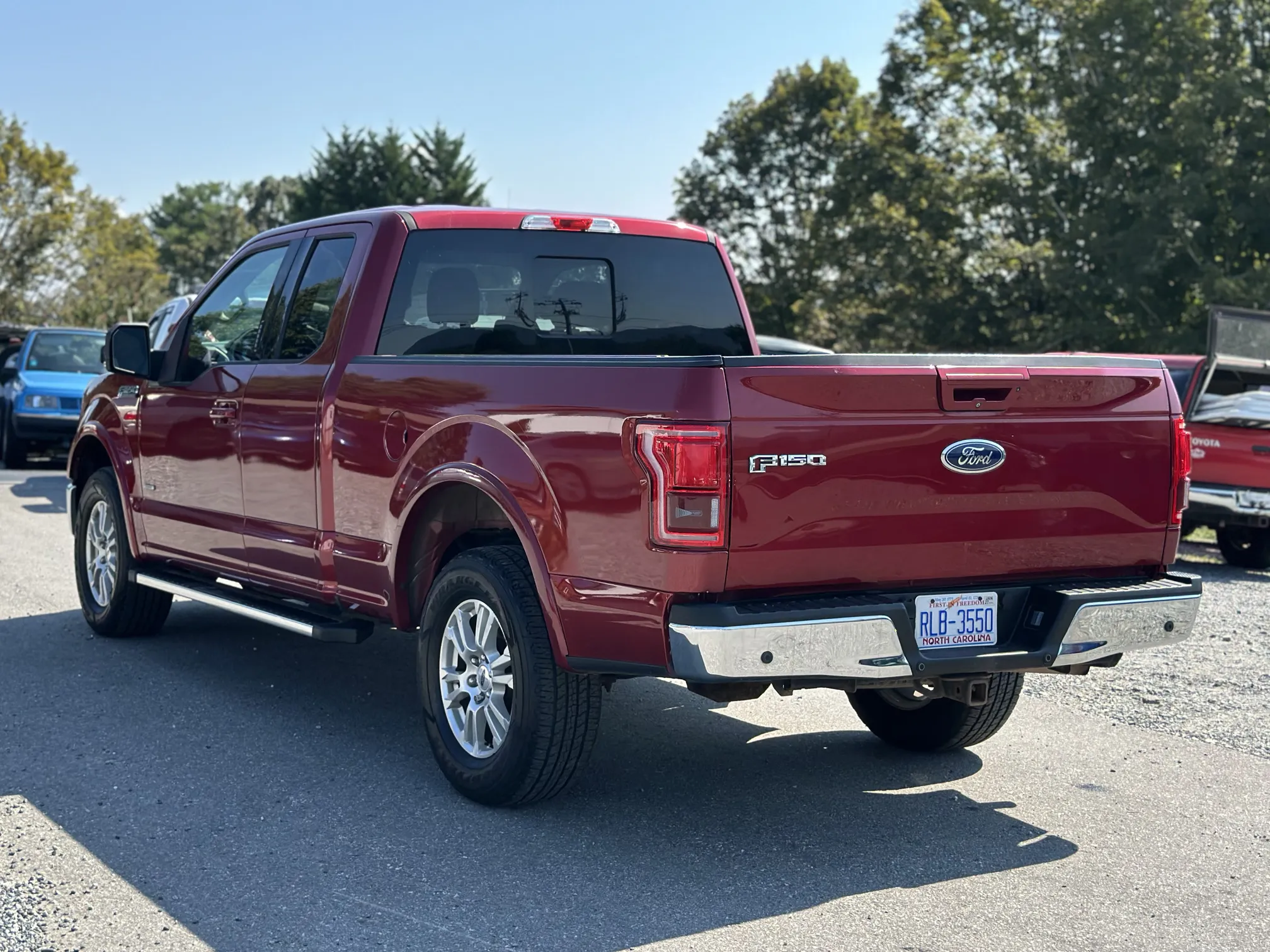 Rear driver side