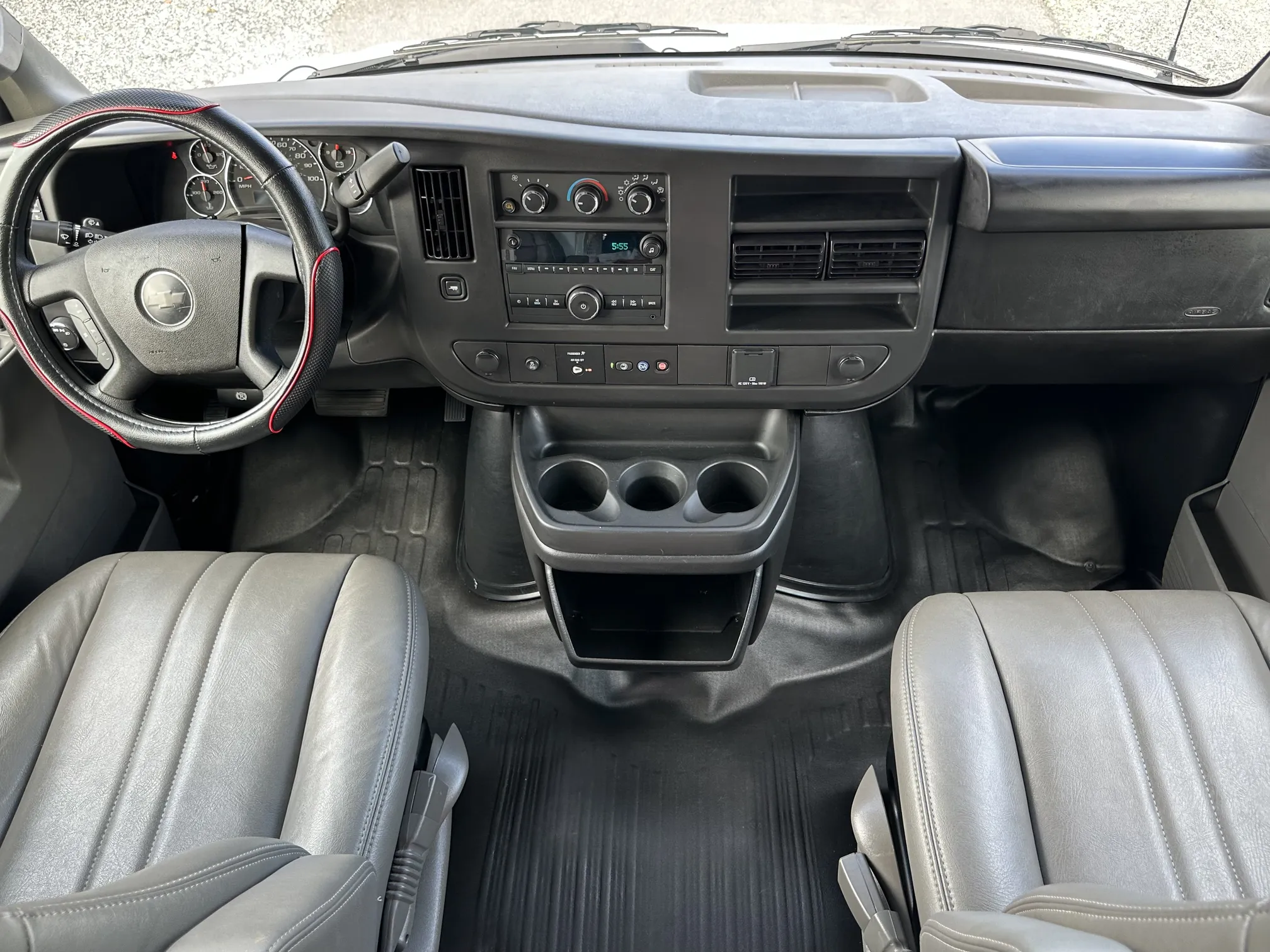 Front entertainment system