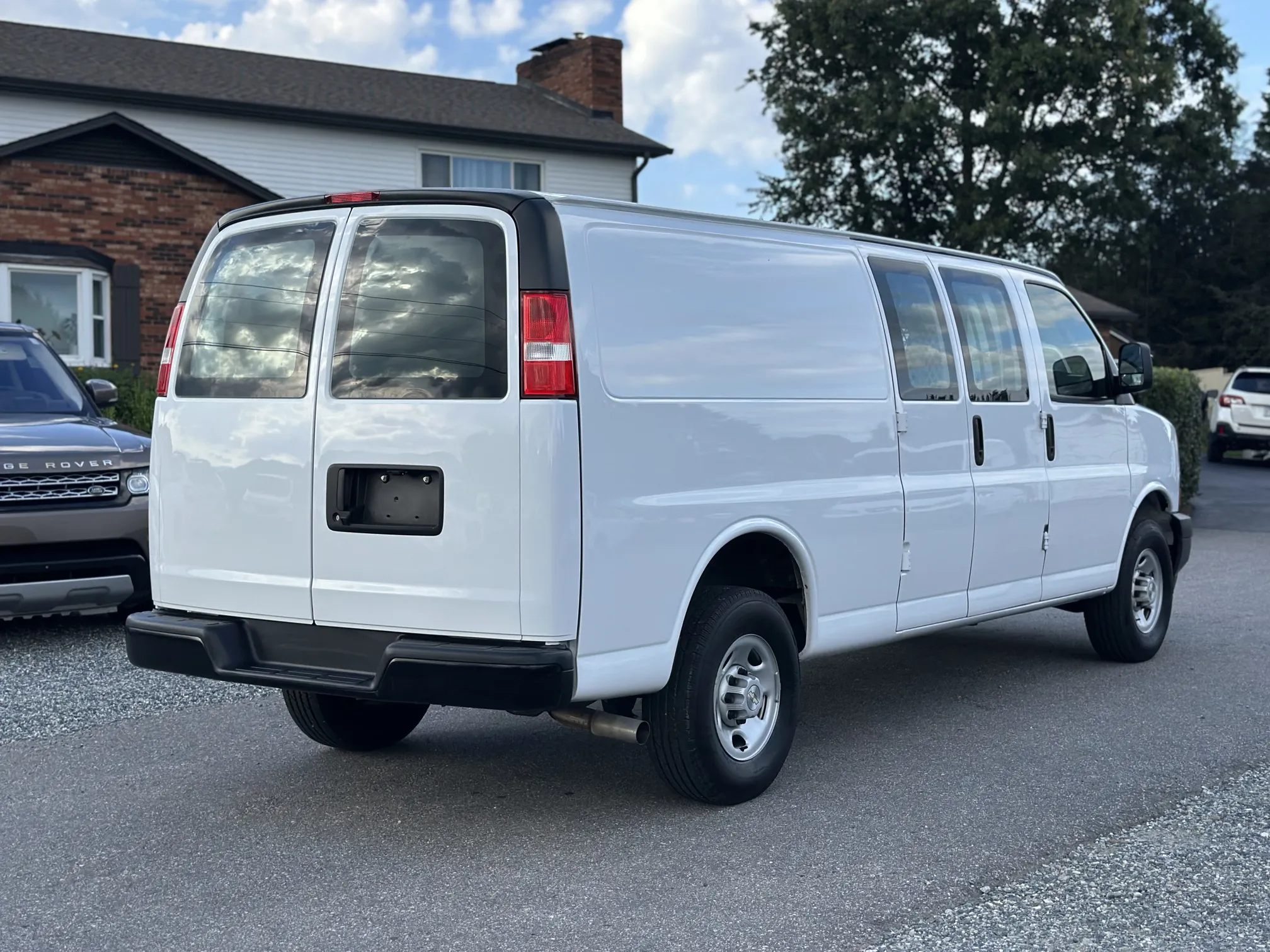 Rear passenger side