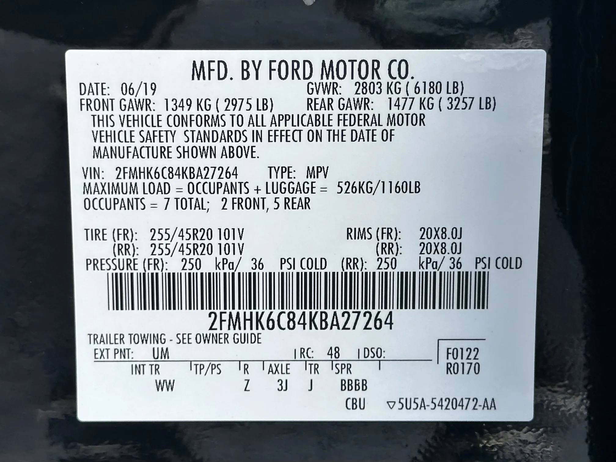 2019 Ford Flex sel awd