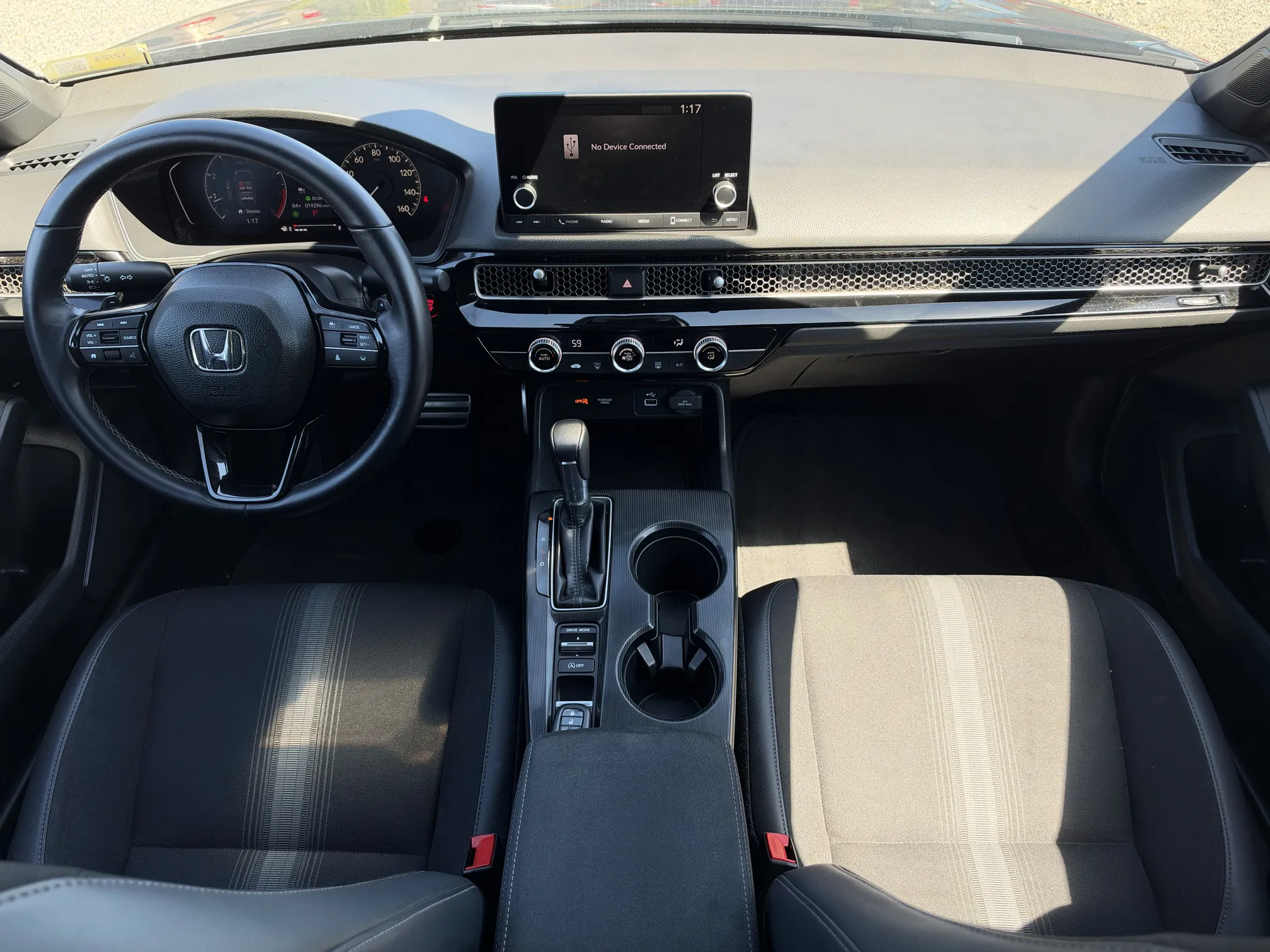 Front entertainment system