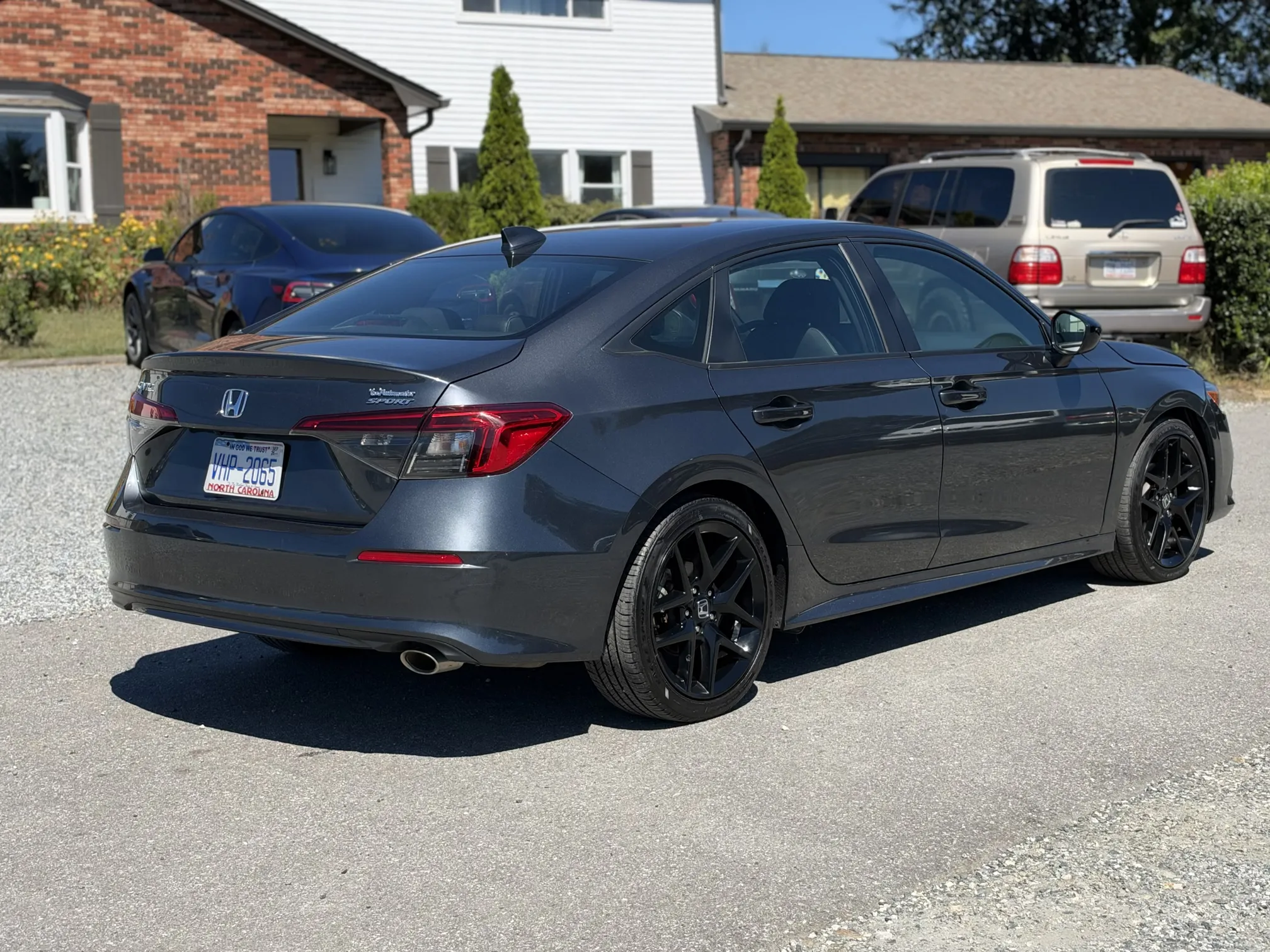 Rear passenger side