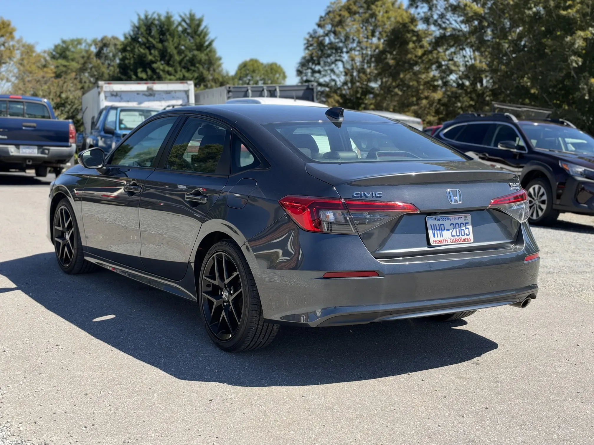 Rear driver side