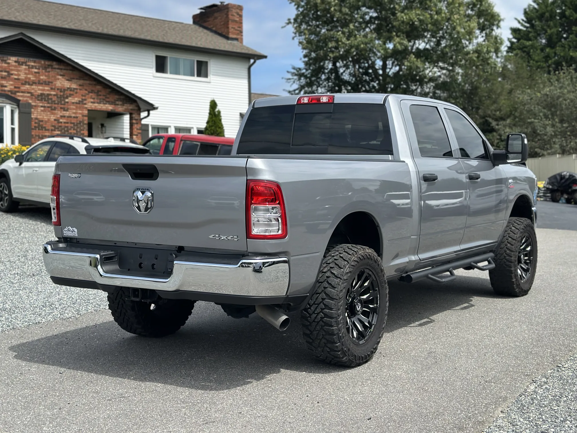 Rear passenger side