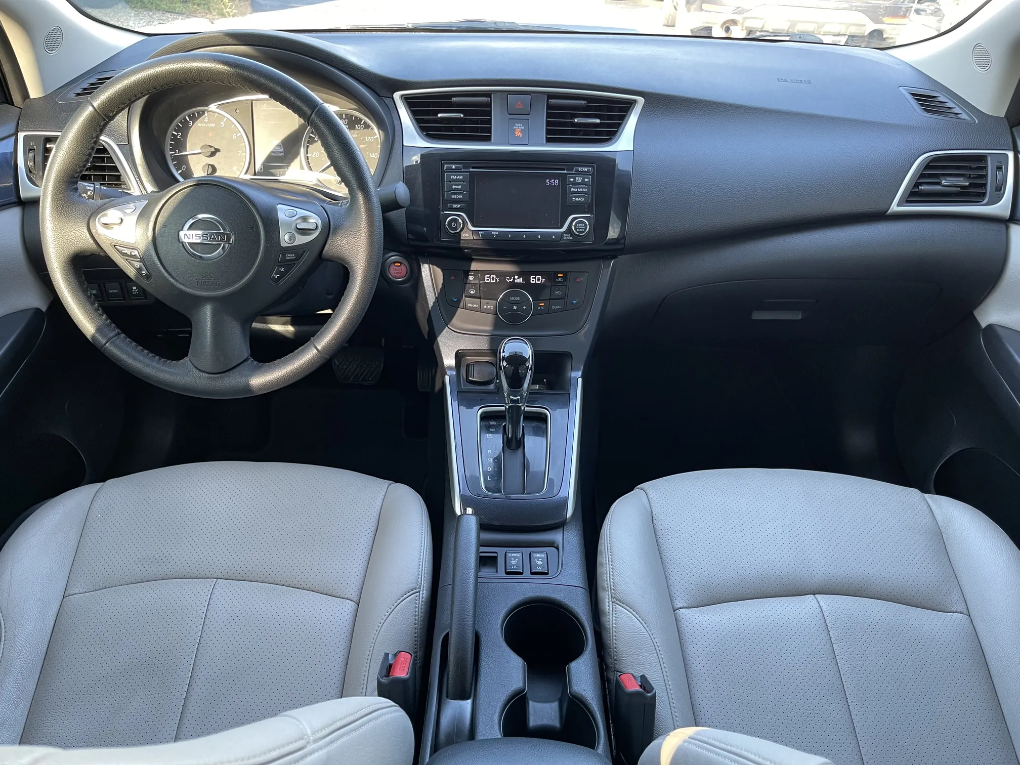 Front entertainment system