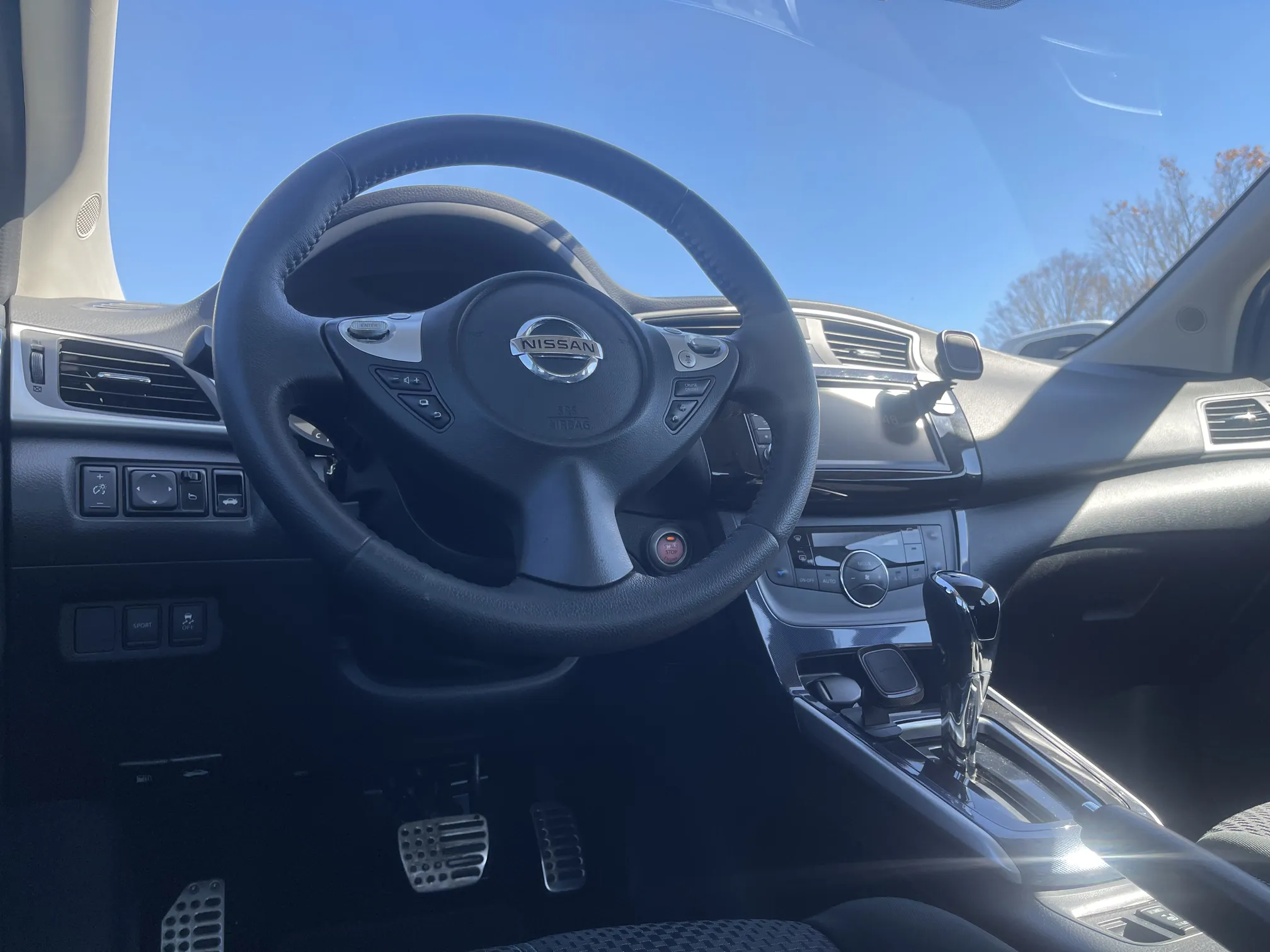 Front entertainment system