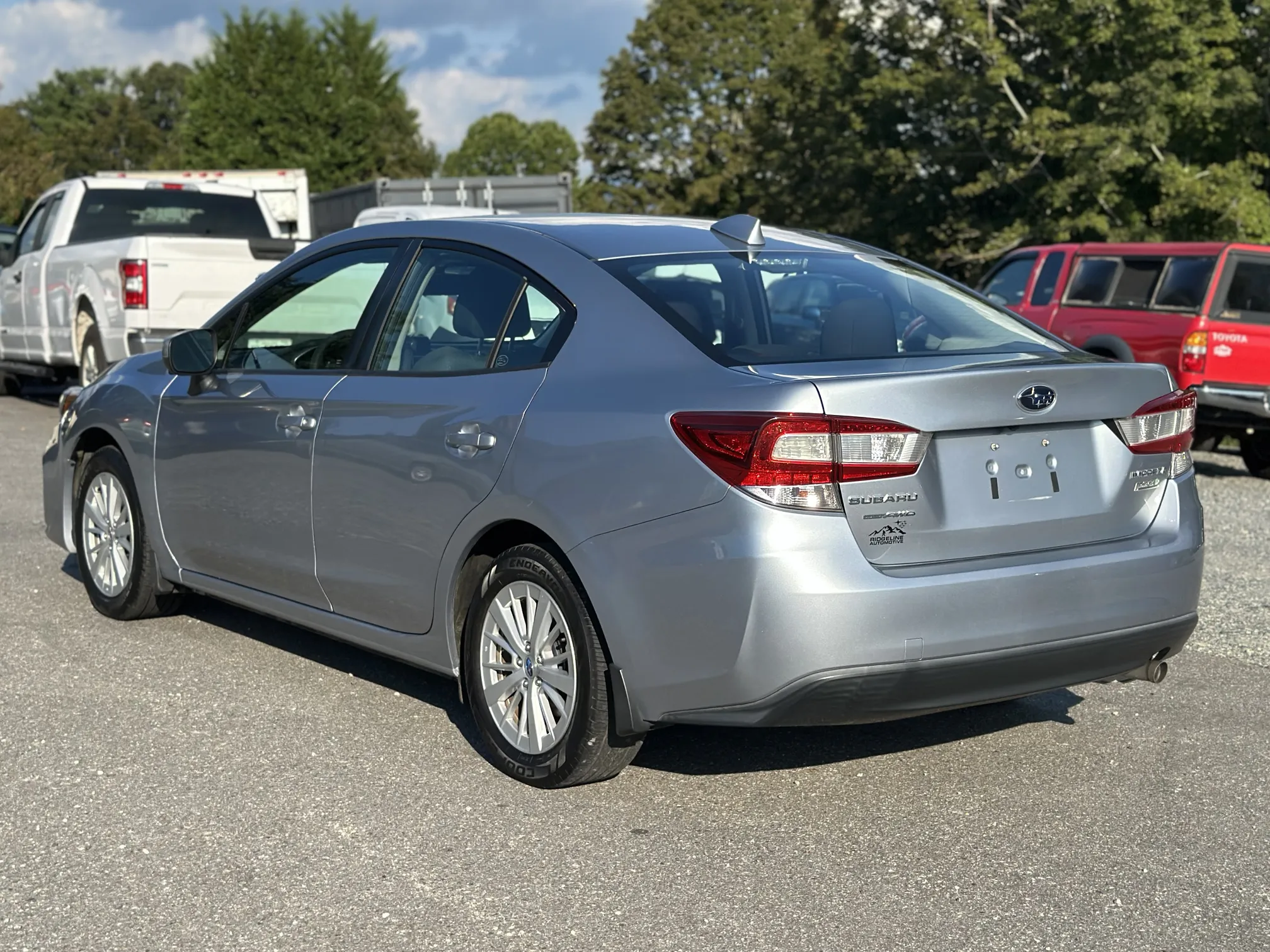Rear driver side