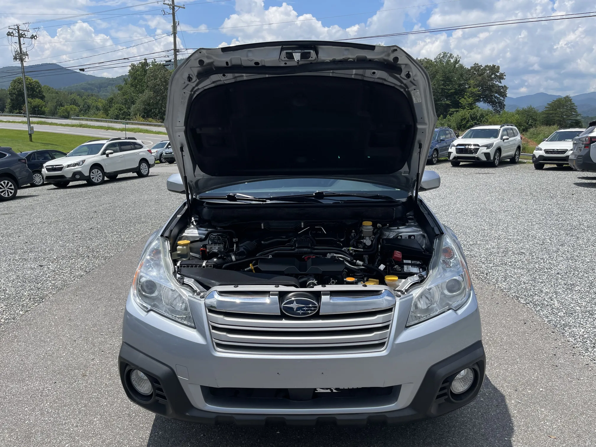2014 Subaru Outback Premium - Silver