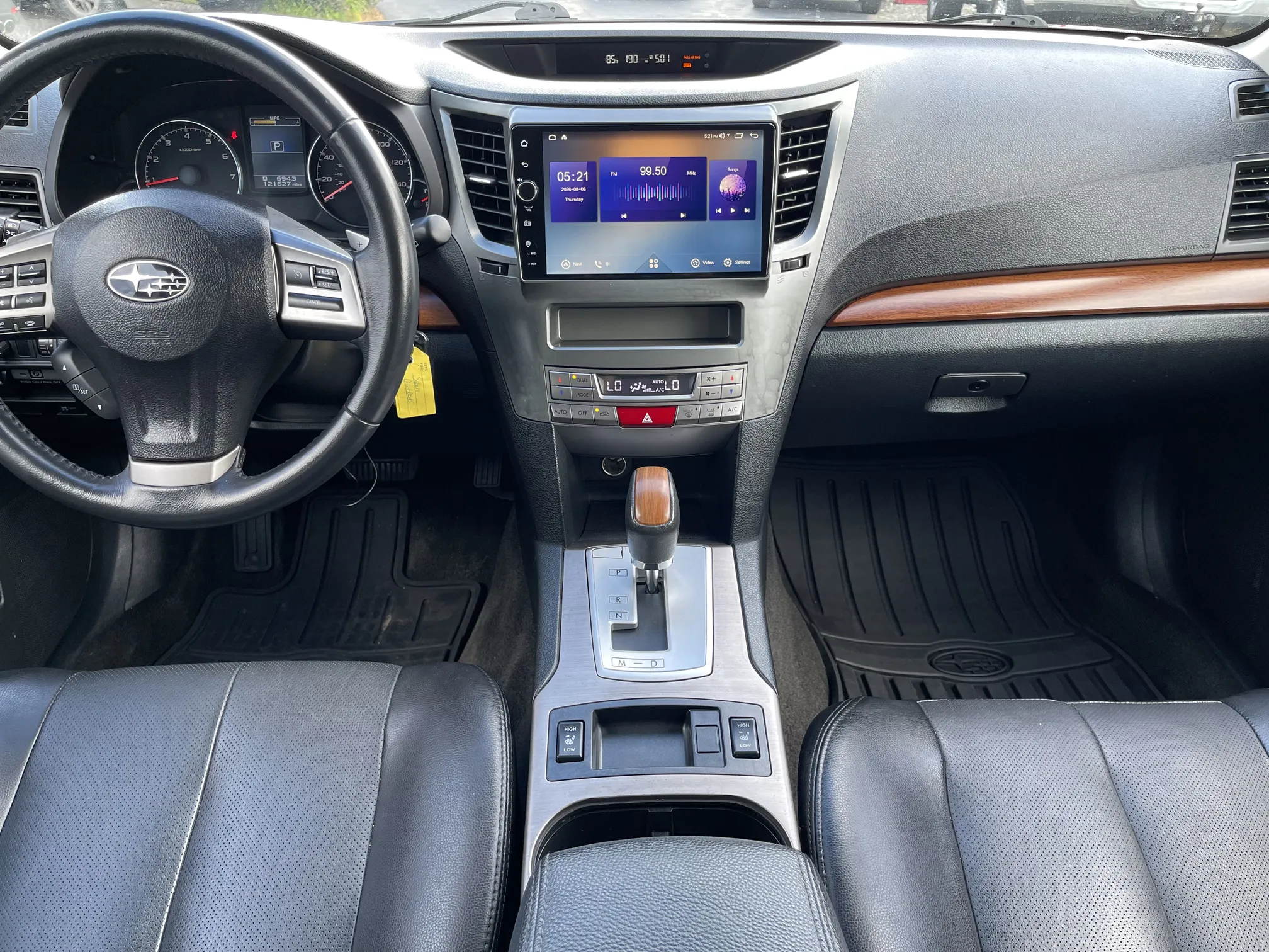 Front entertainment system