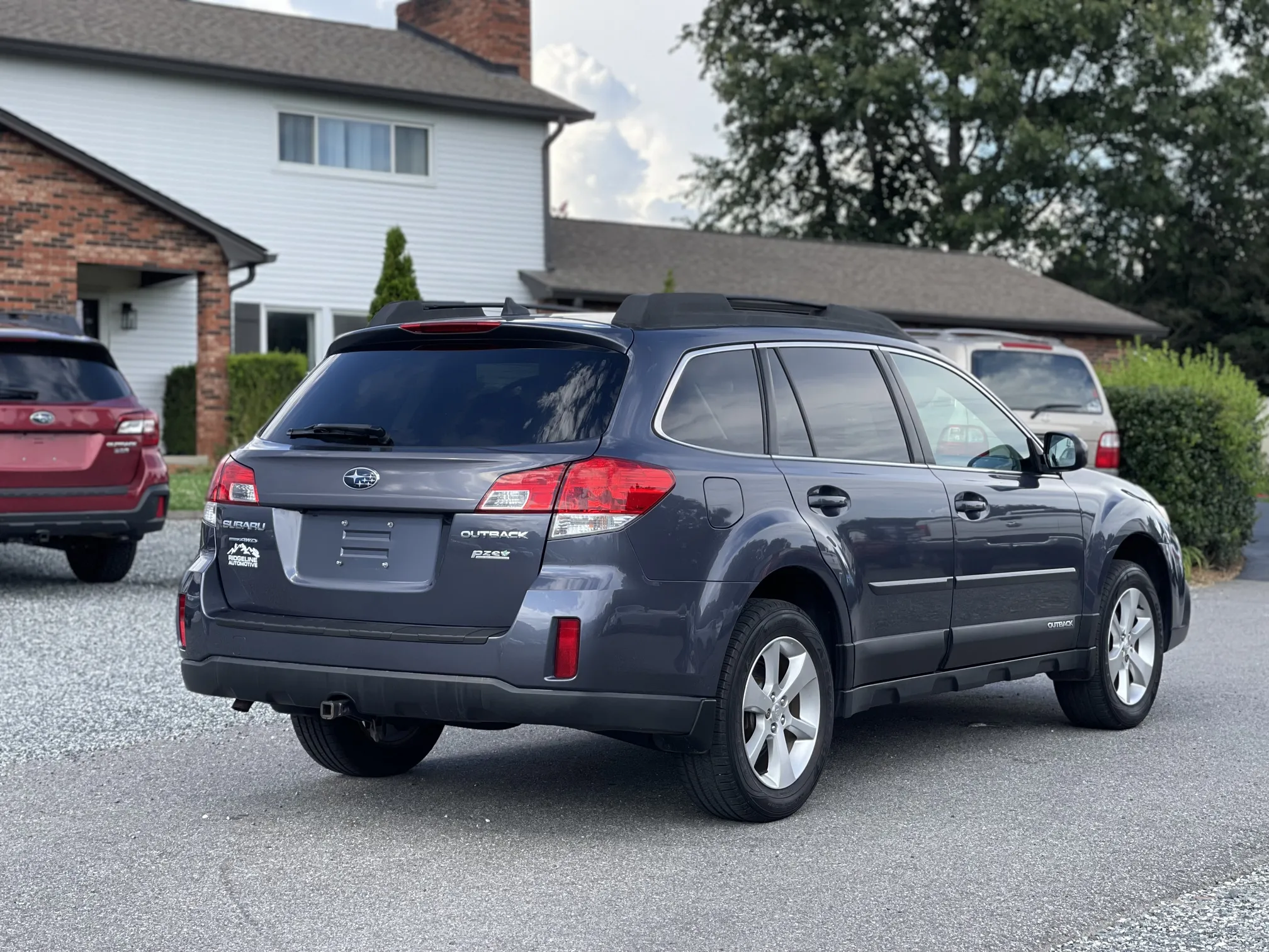 Rear passenger side
