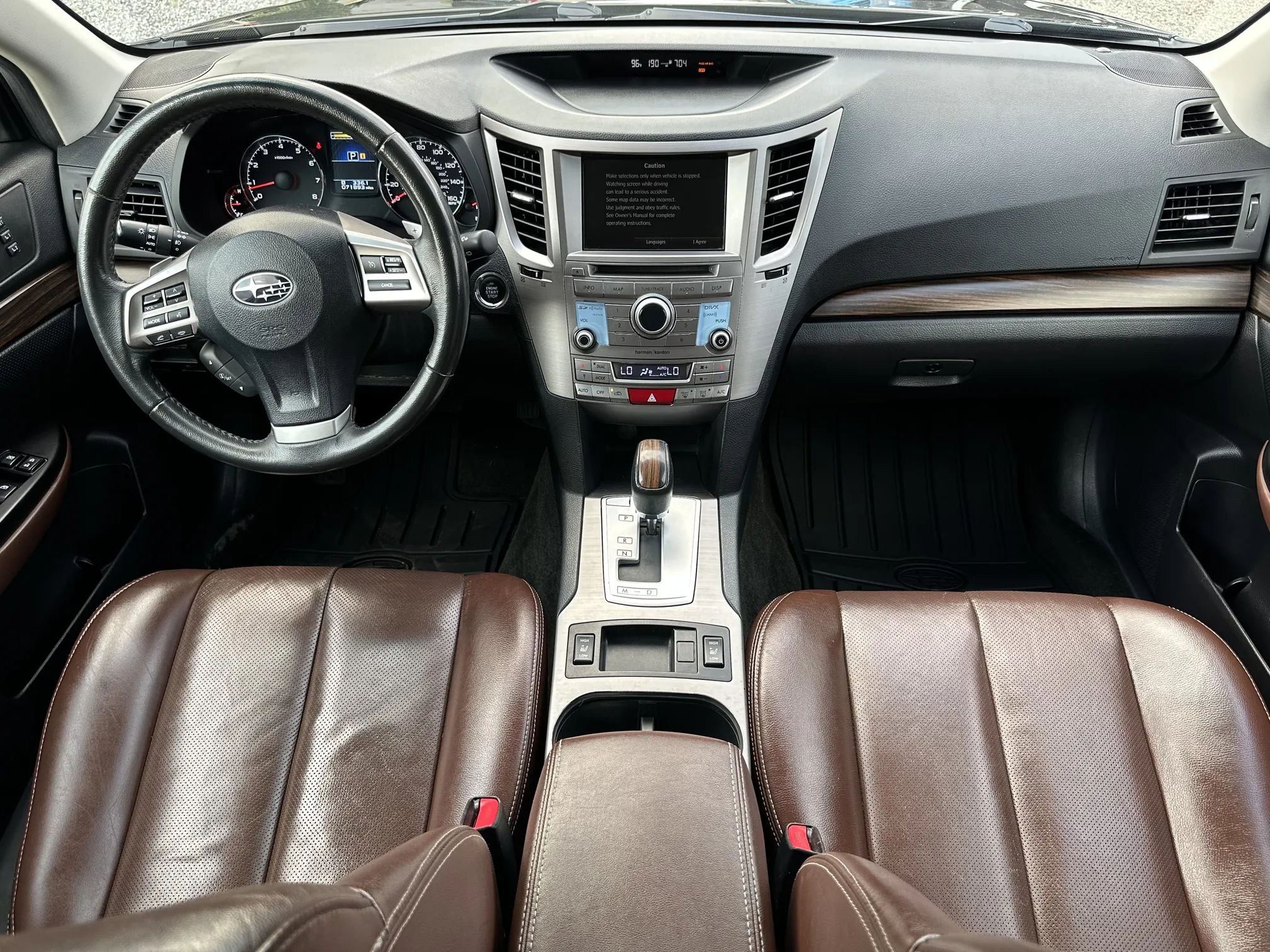 Front entertainment system