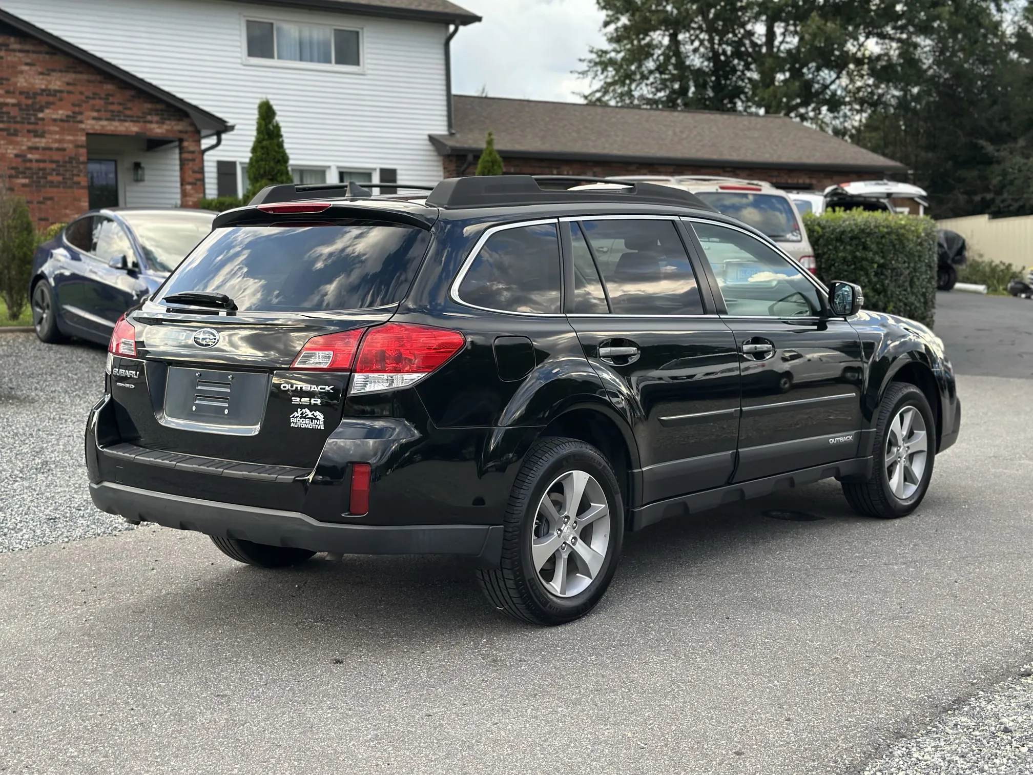 Rear passenger side
