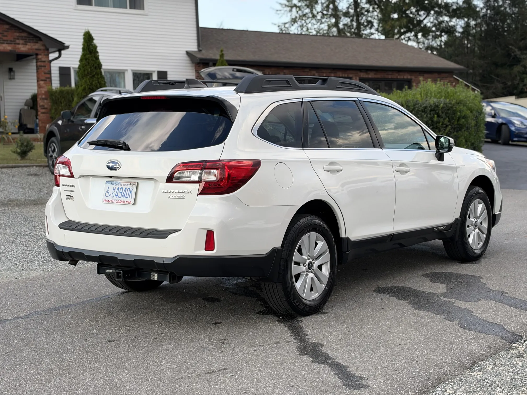Rear passenger side