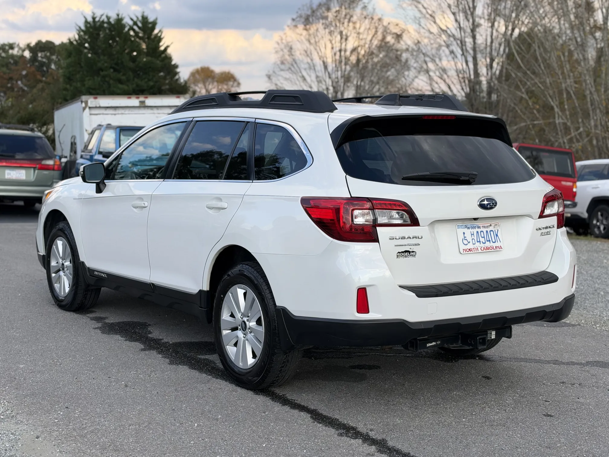 Rear driver side