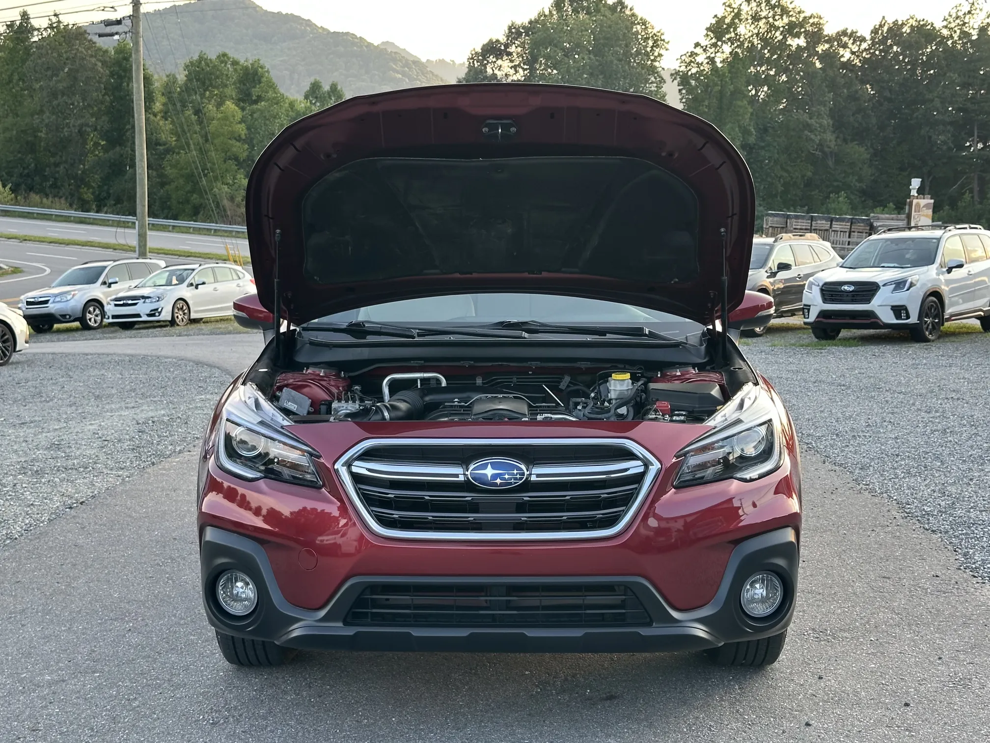 2018 Subaru Outback Limited - Red
