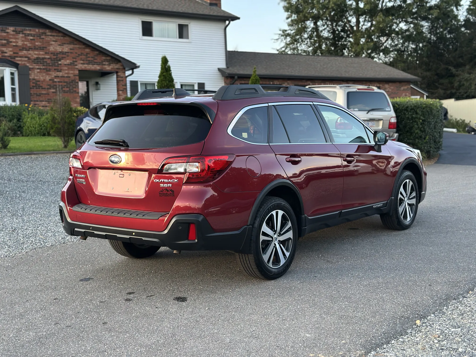 Rear passenger side