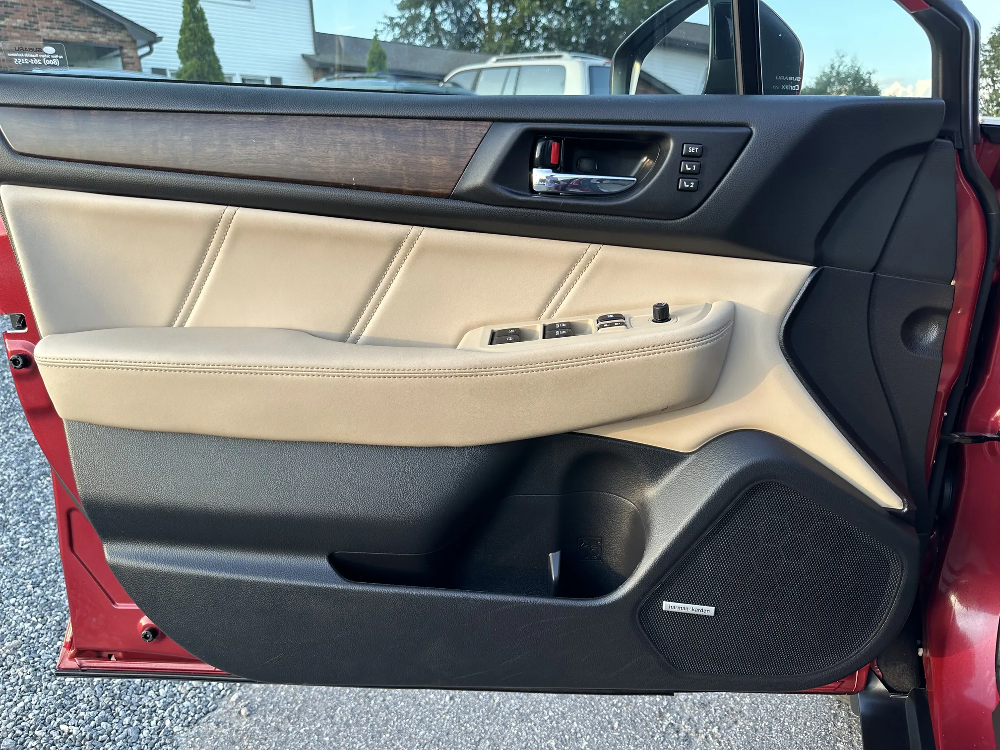 Driver door