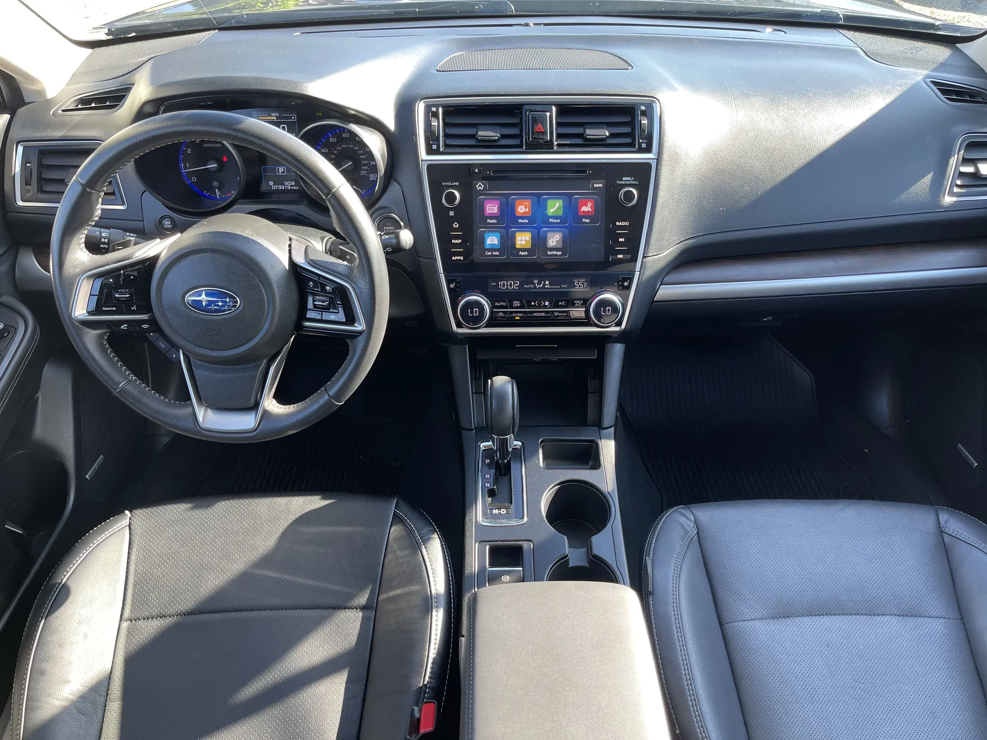 Front entertainment system