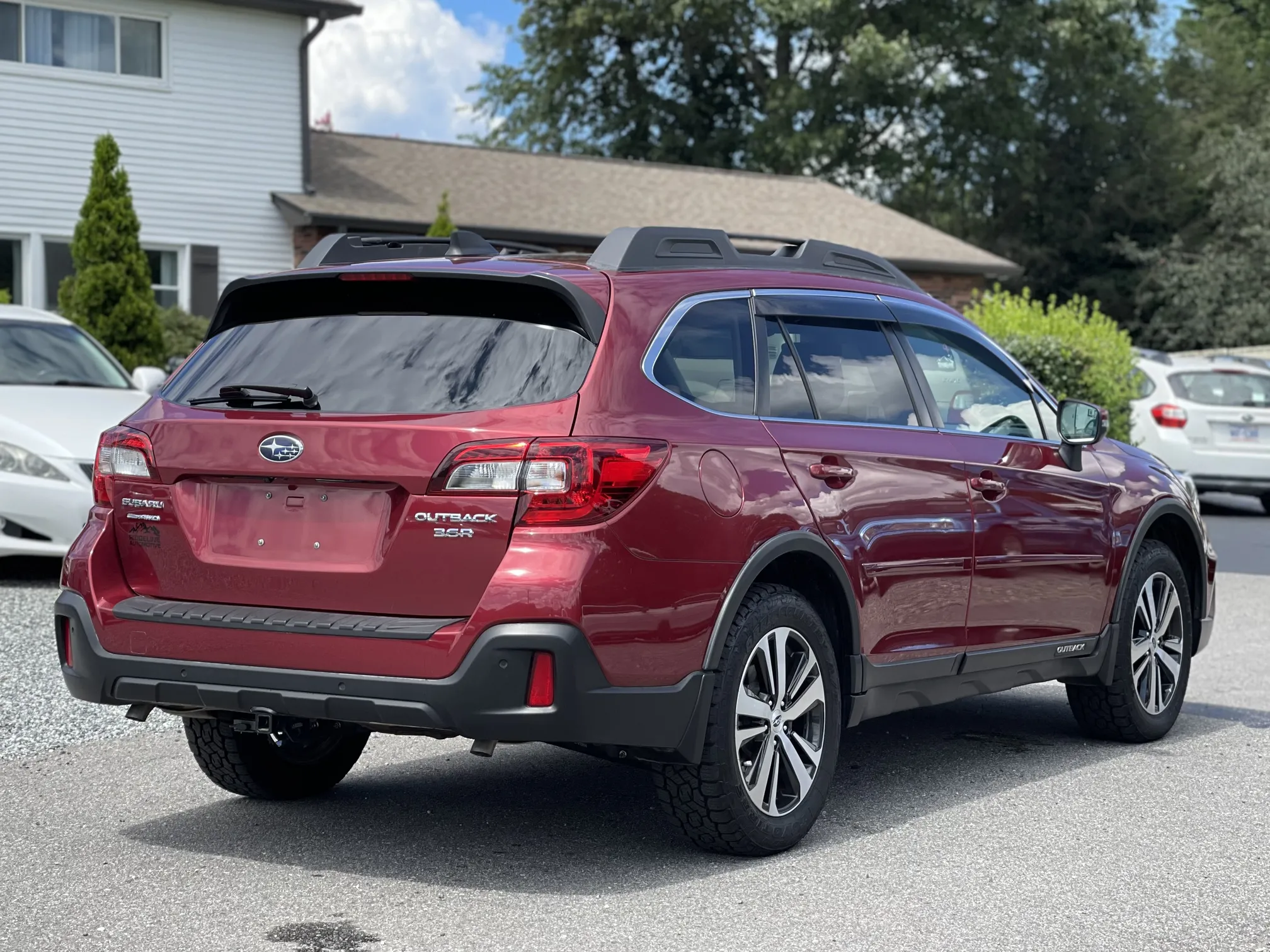 Rear passenger side