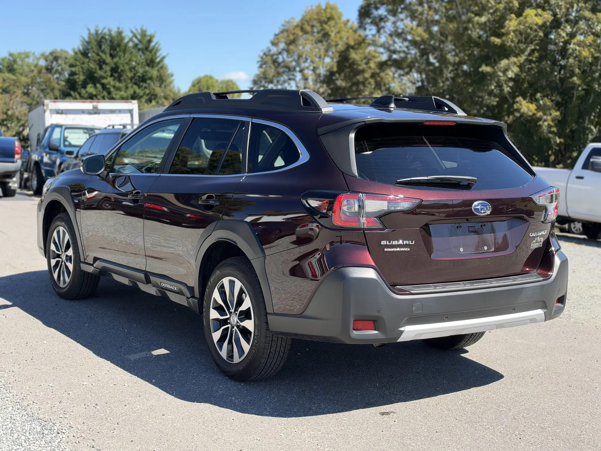 Rear driver side