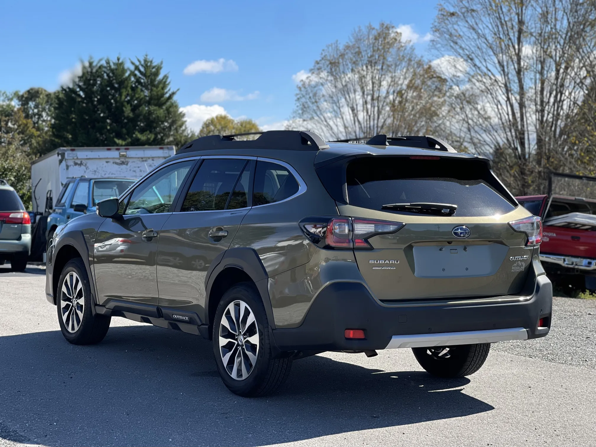 Rear driver side