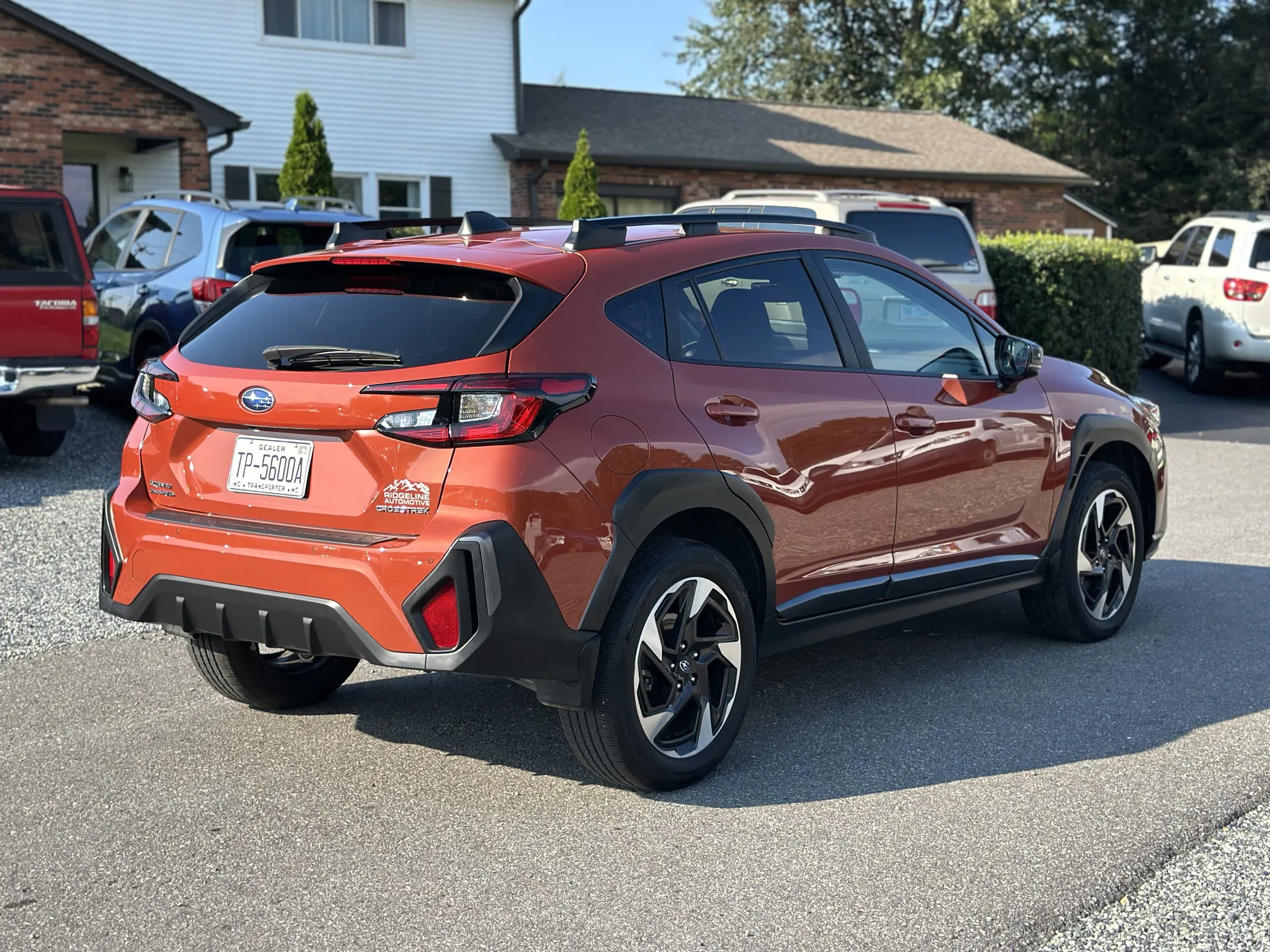 Rear passenger side