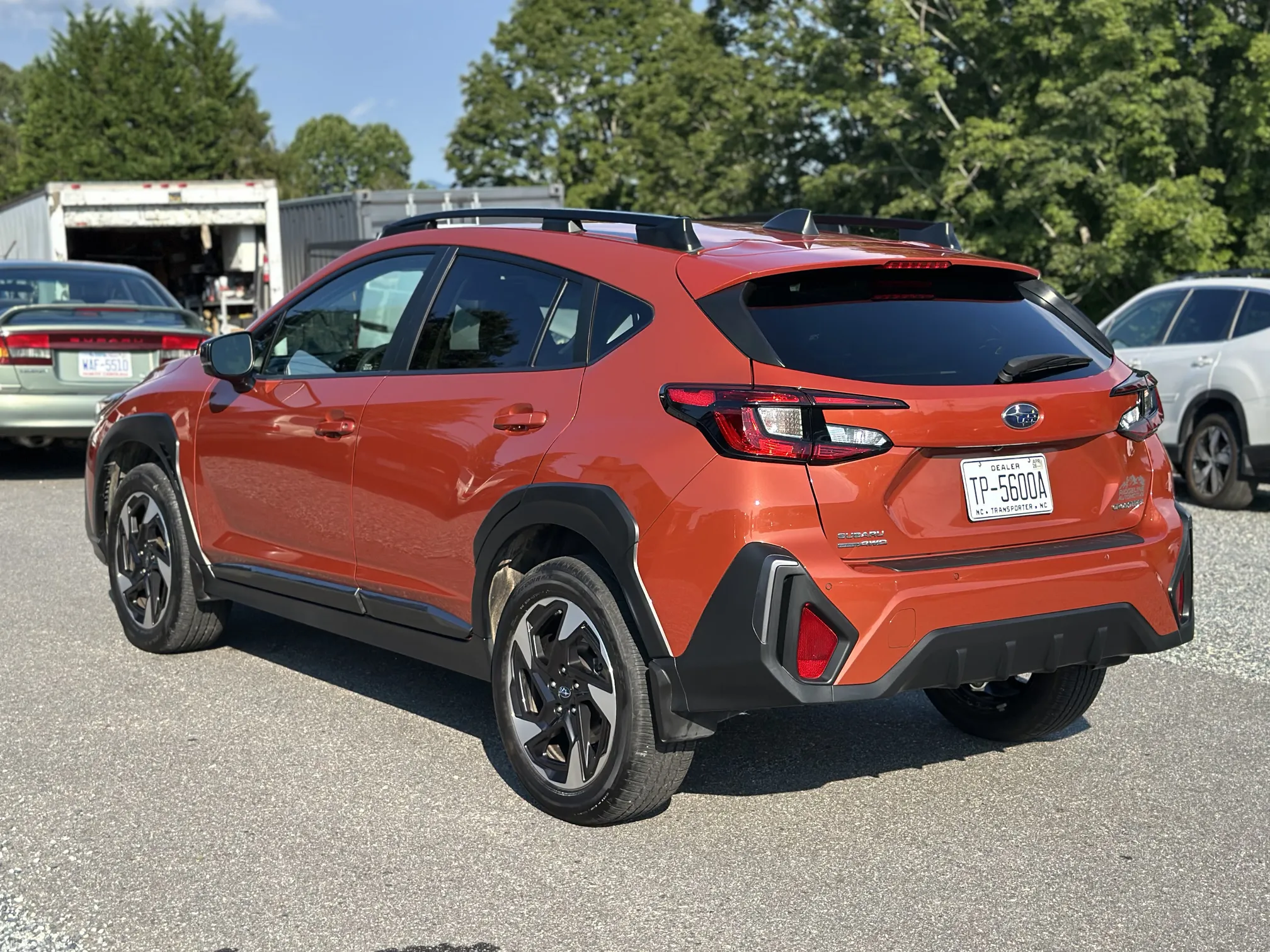Rear driver side