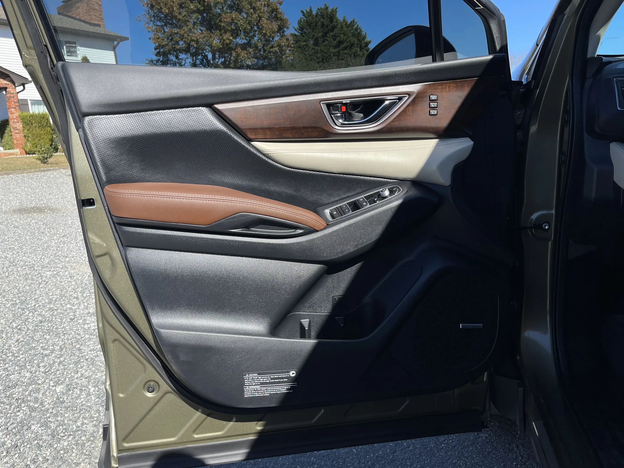 Driver door
