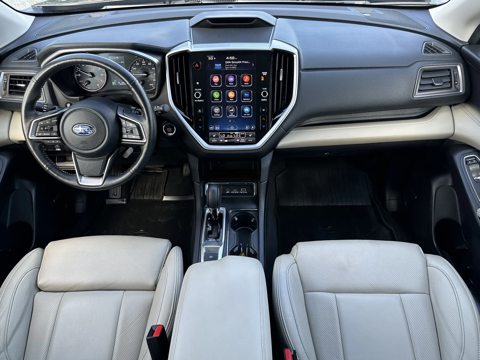 Front entertainment system