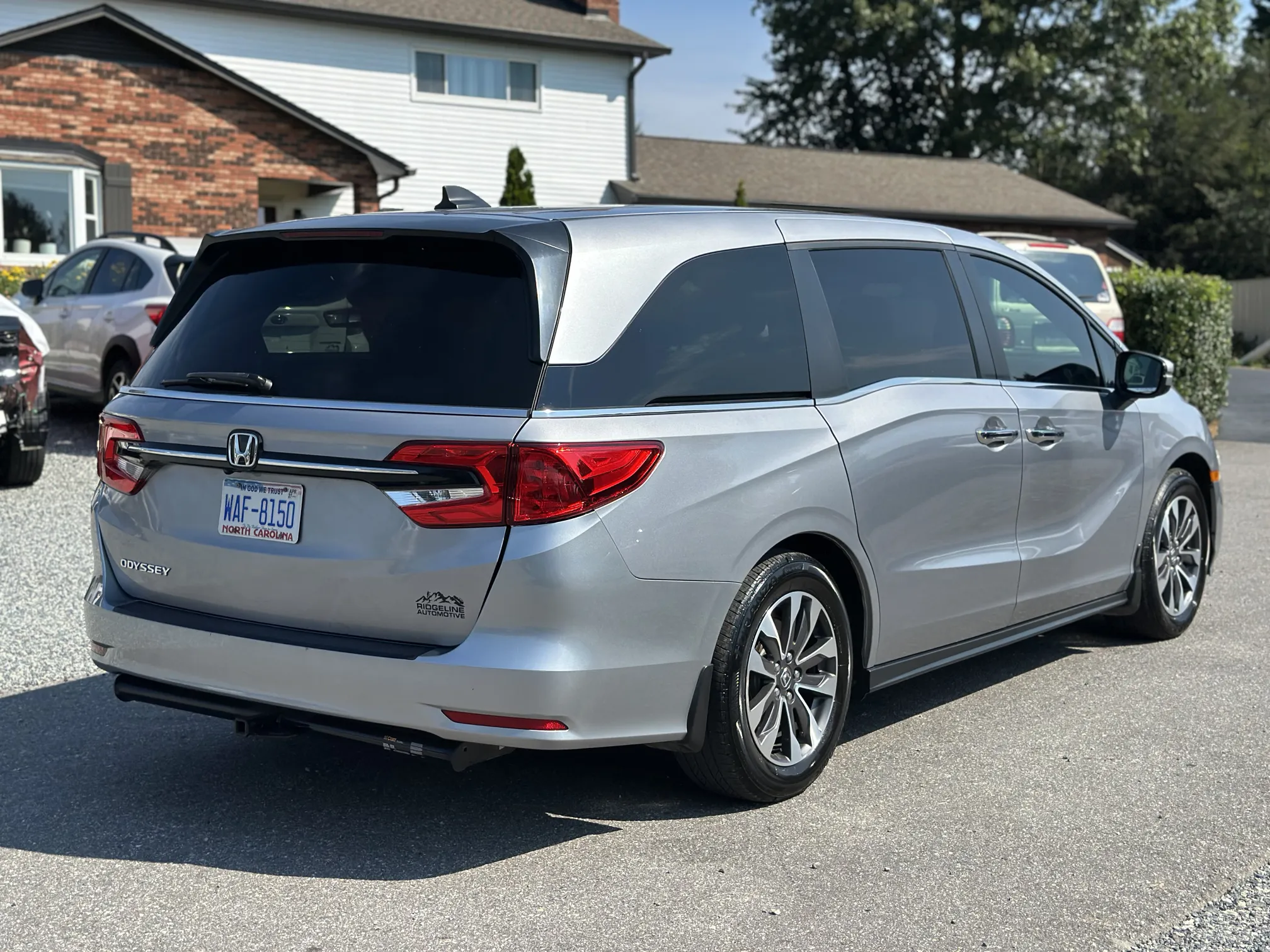 Rear passenger side