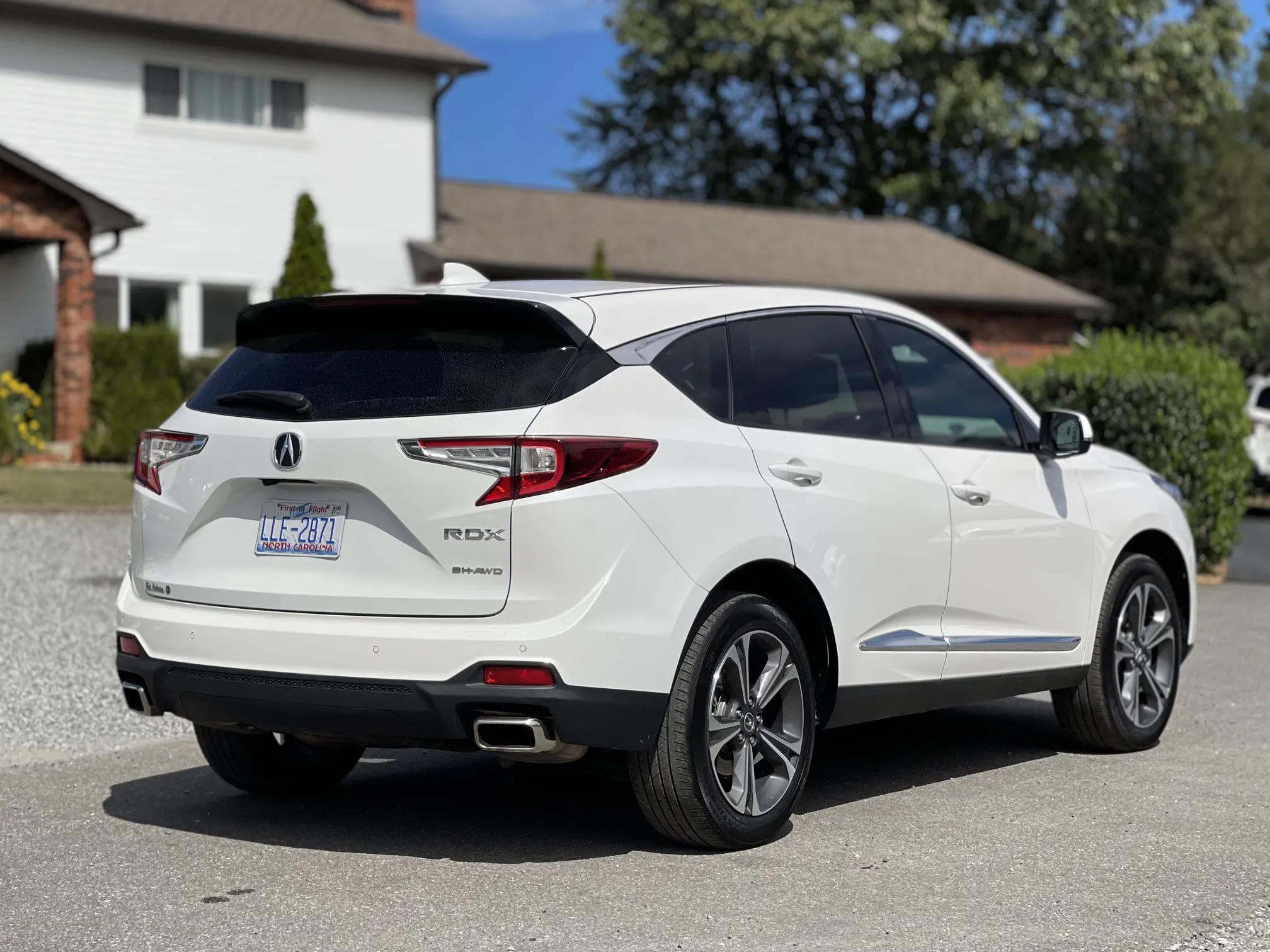 Rear passenger side