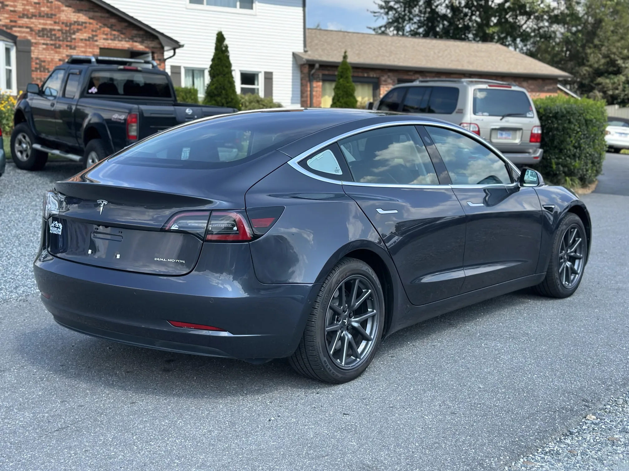 Rear passenger side