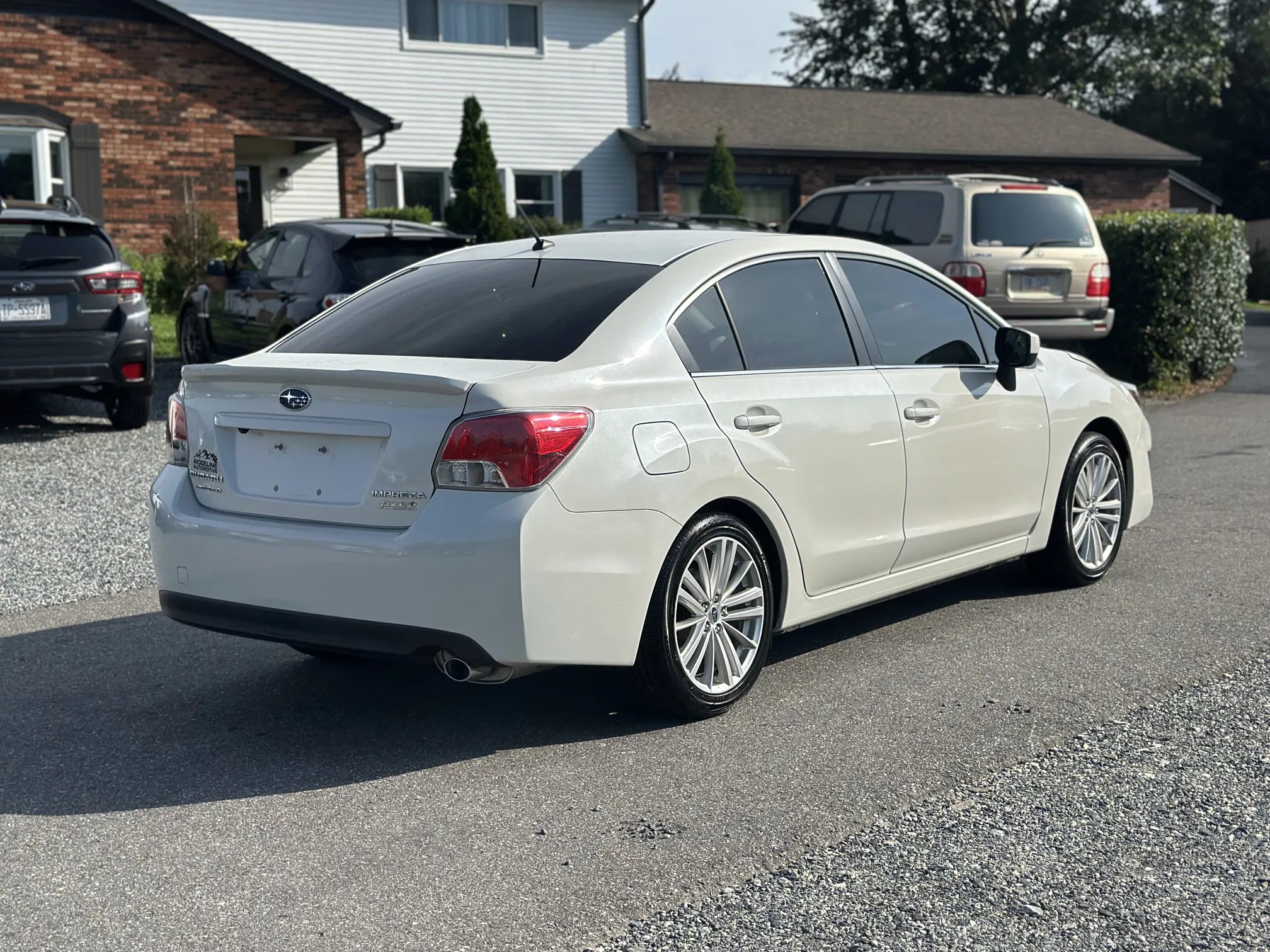 Rear passenger side