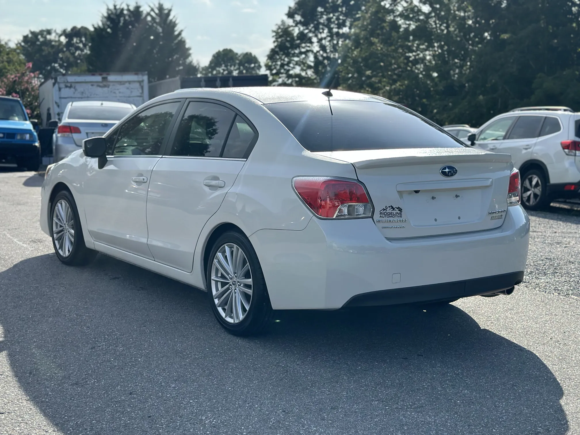 Rear driver side