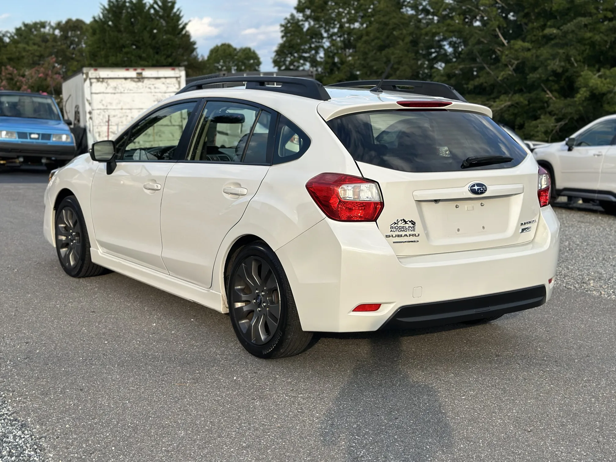 Rear driver side
