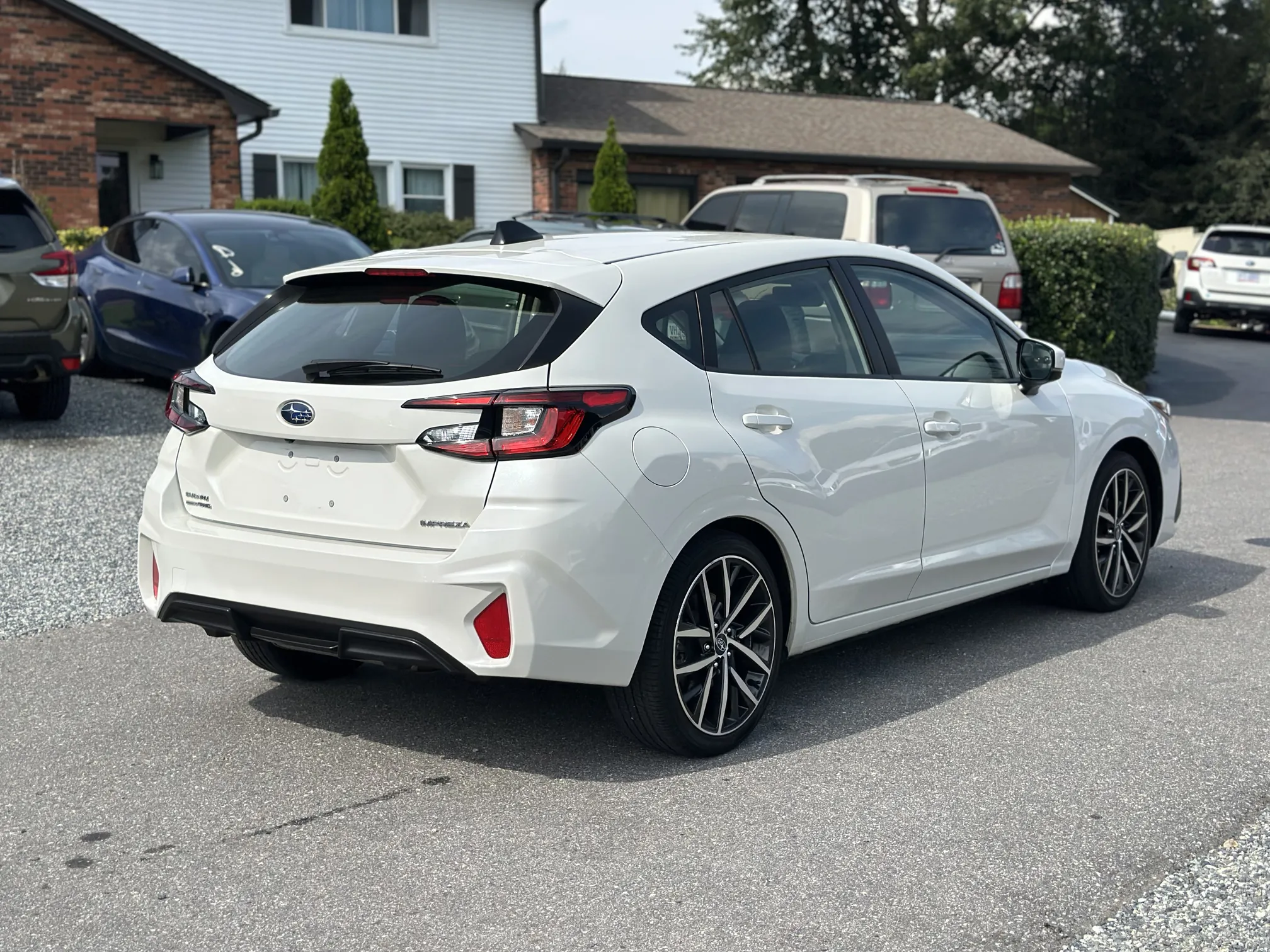 Rear passenger side