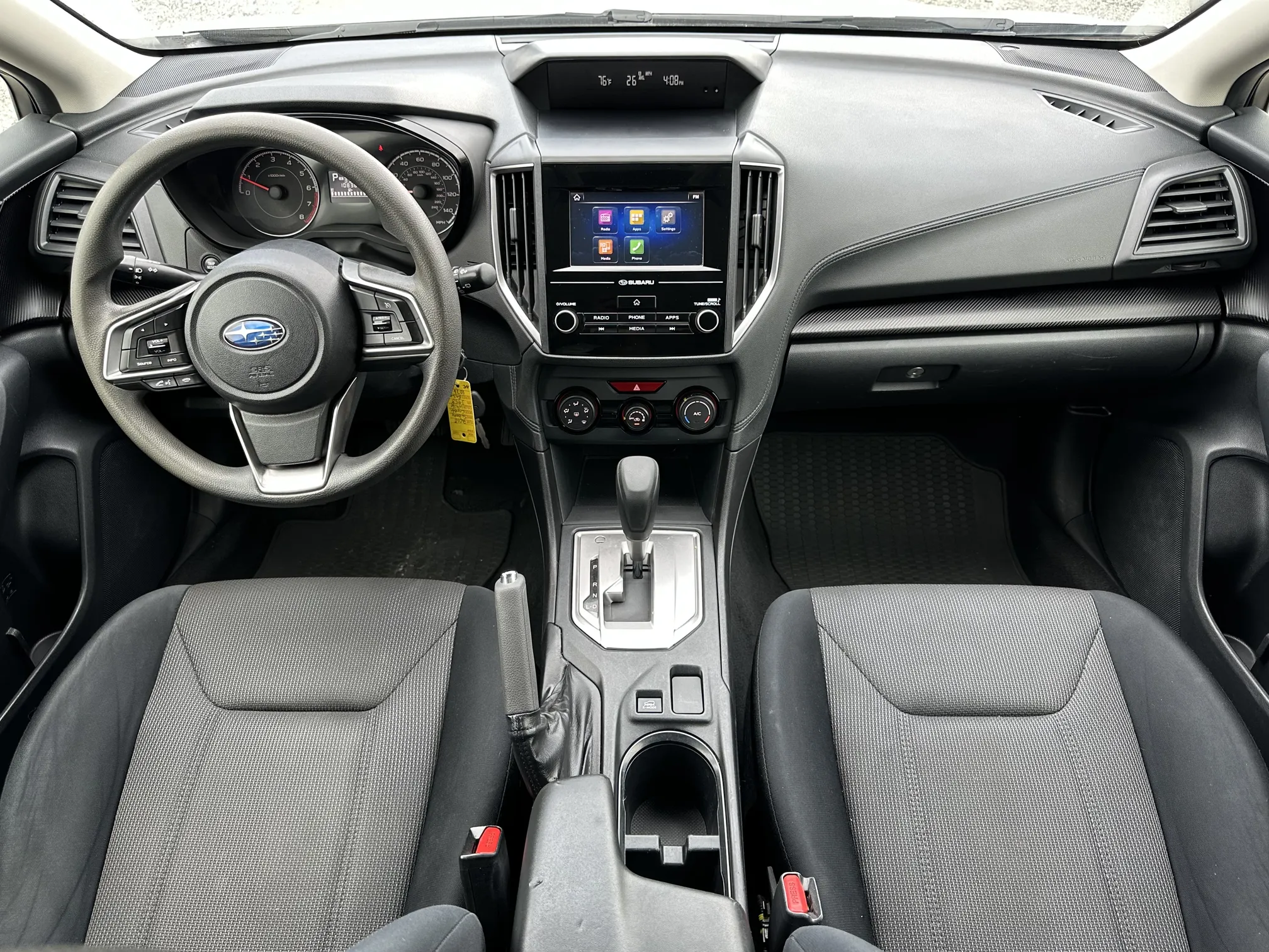 Front entertainment system