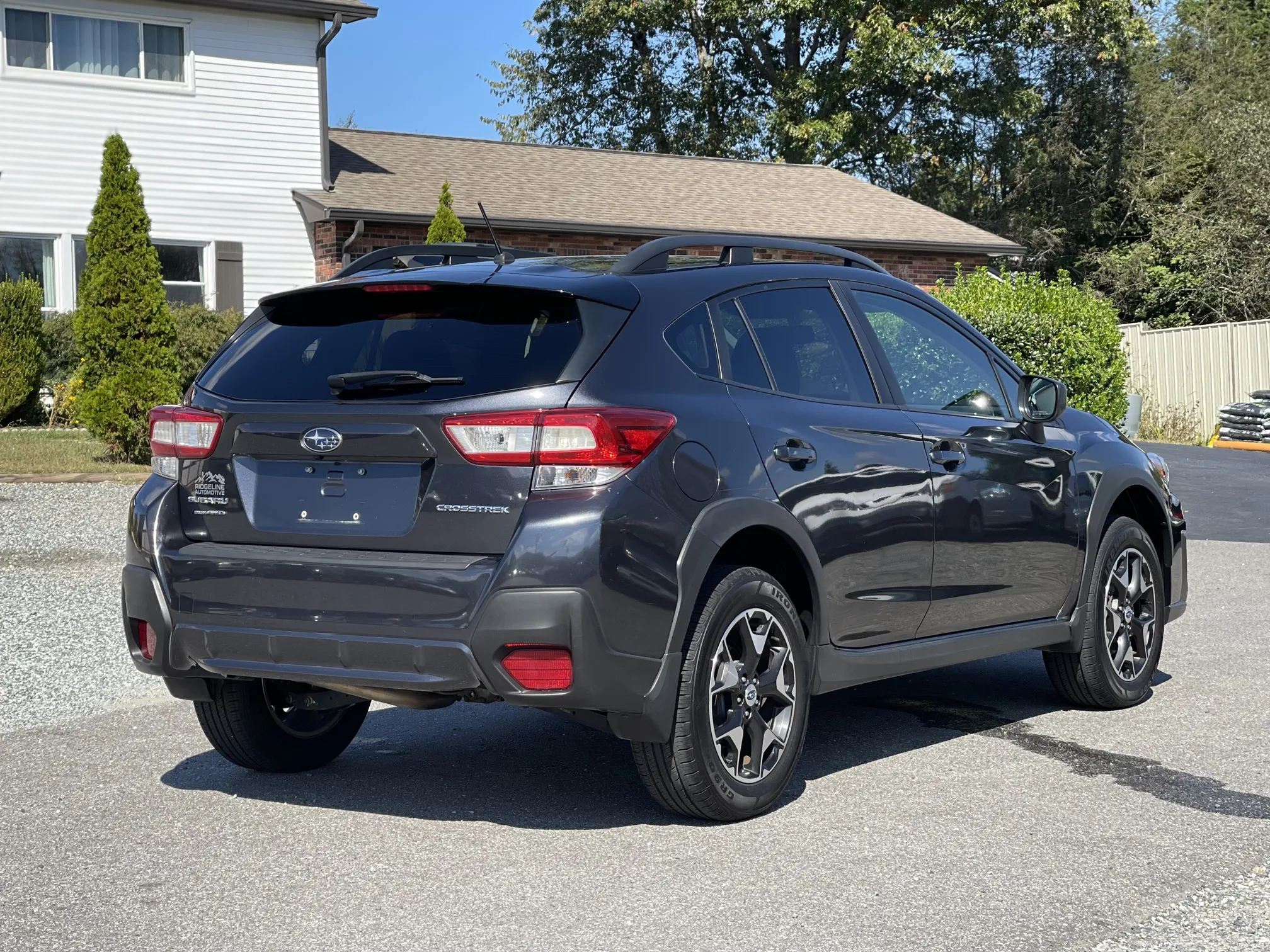 Rear passenger side