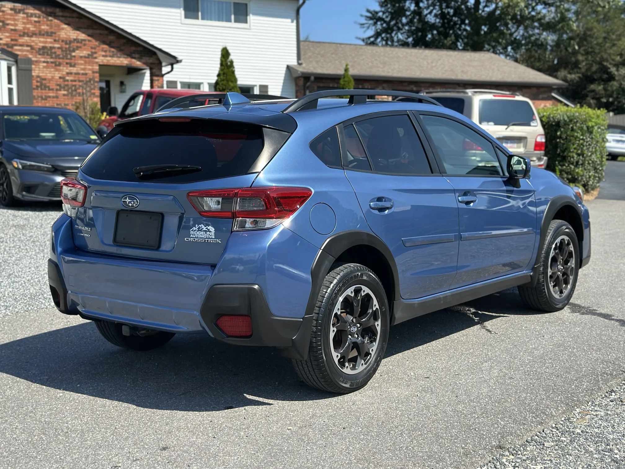 Rear passenger side
