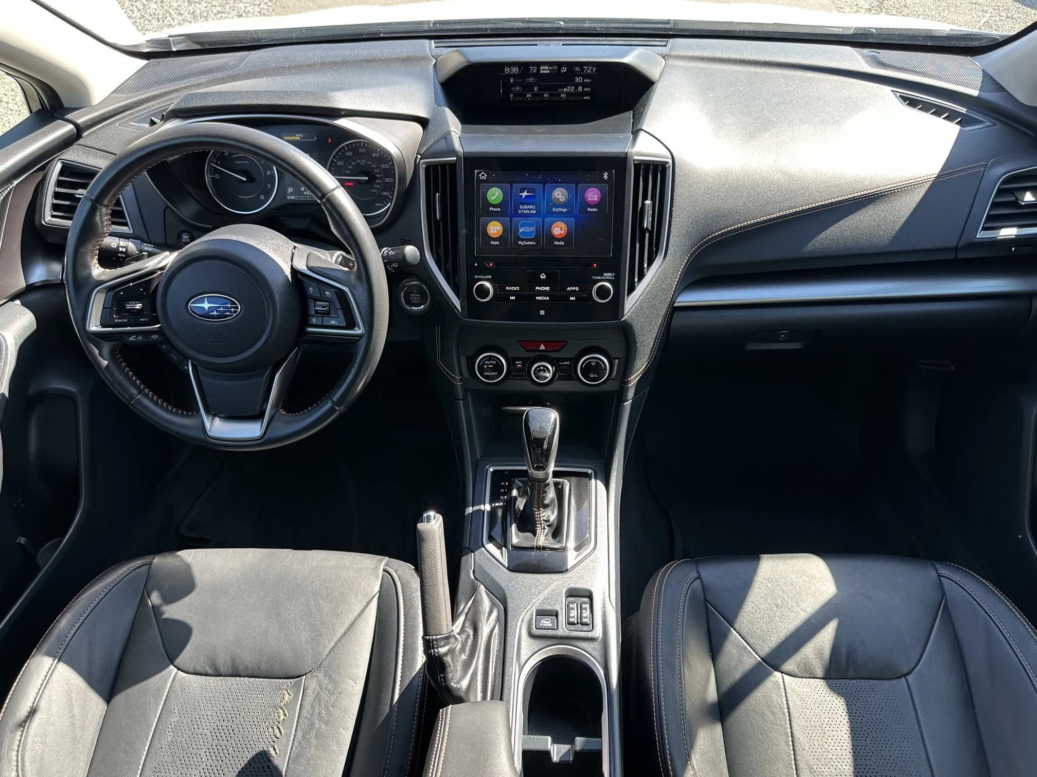 Front entertainment system