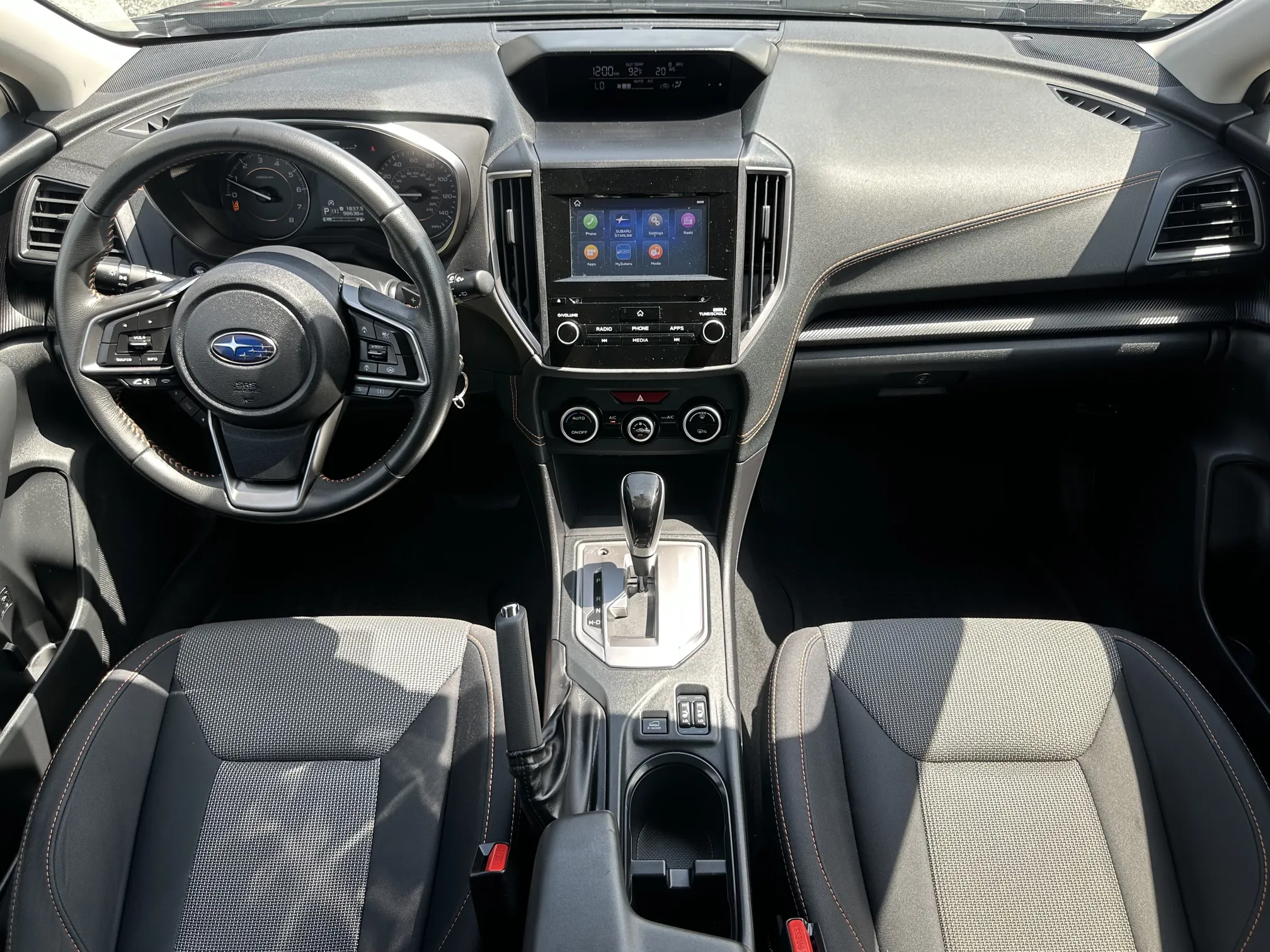 Front entertainment system