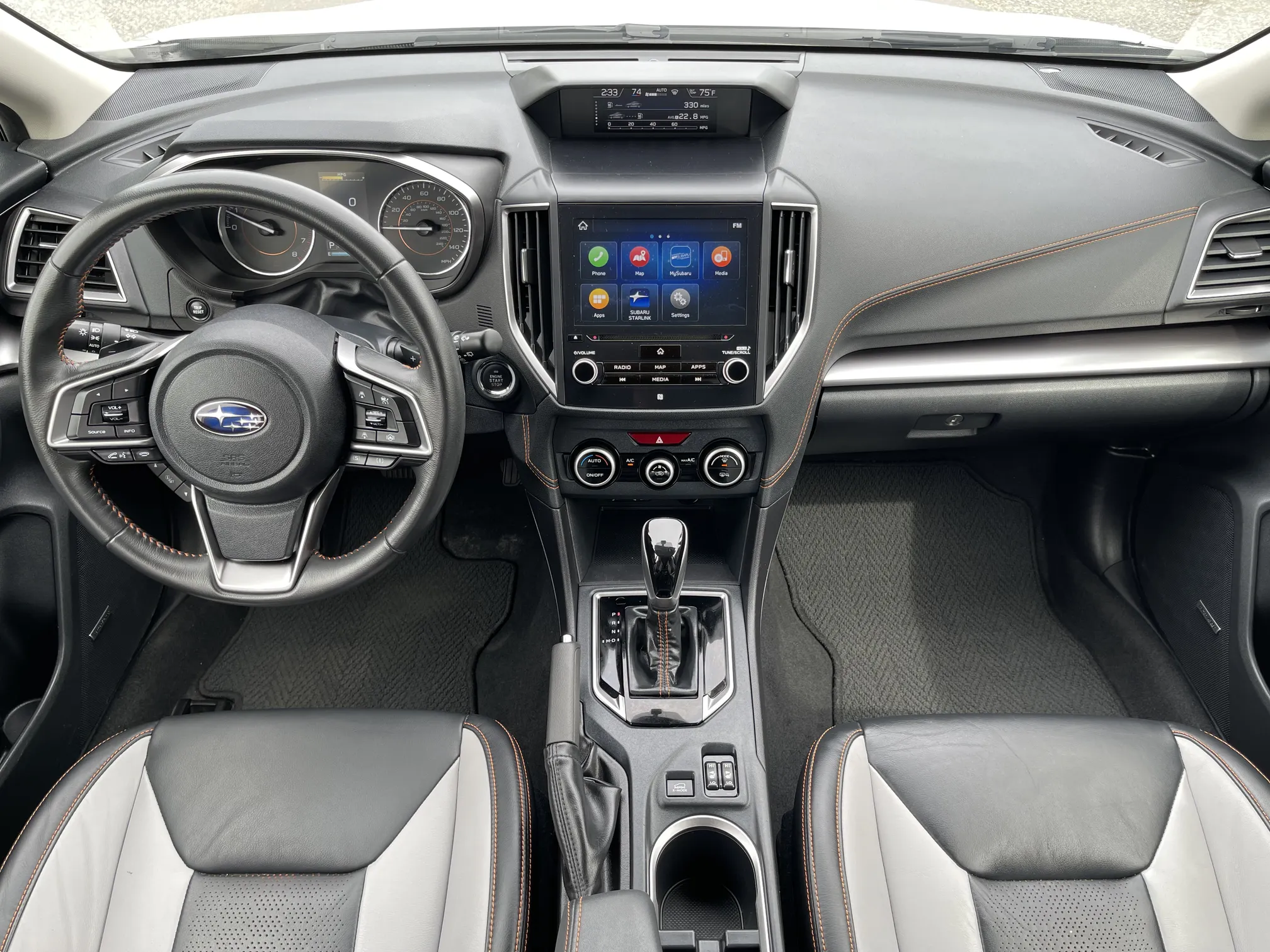 Front entertainment system