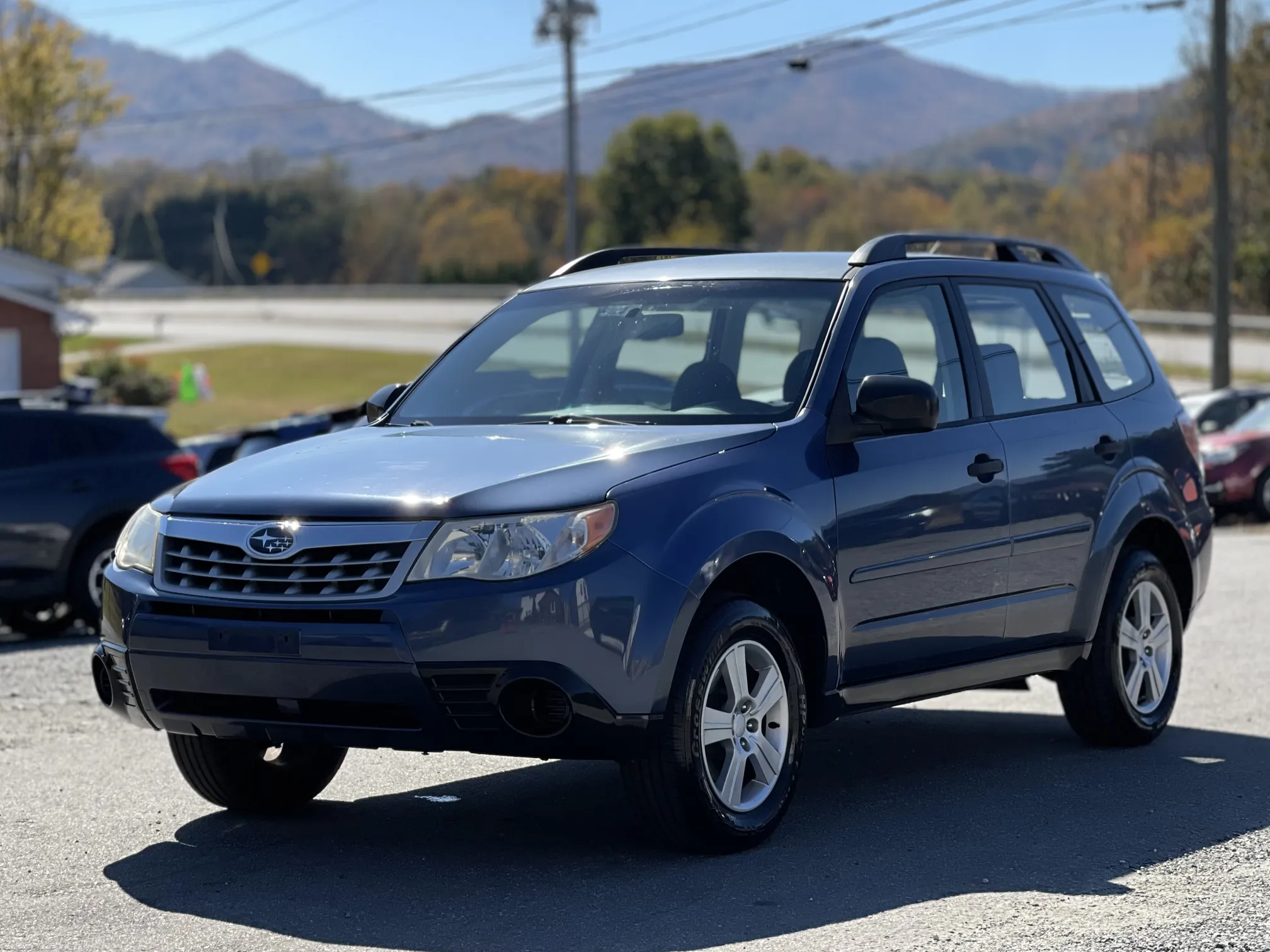 Front passenger side