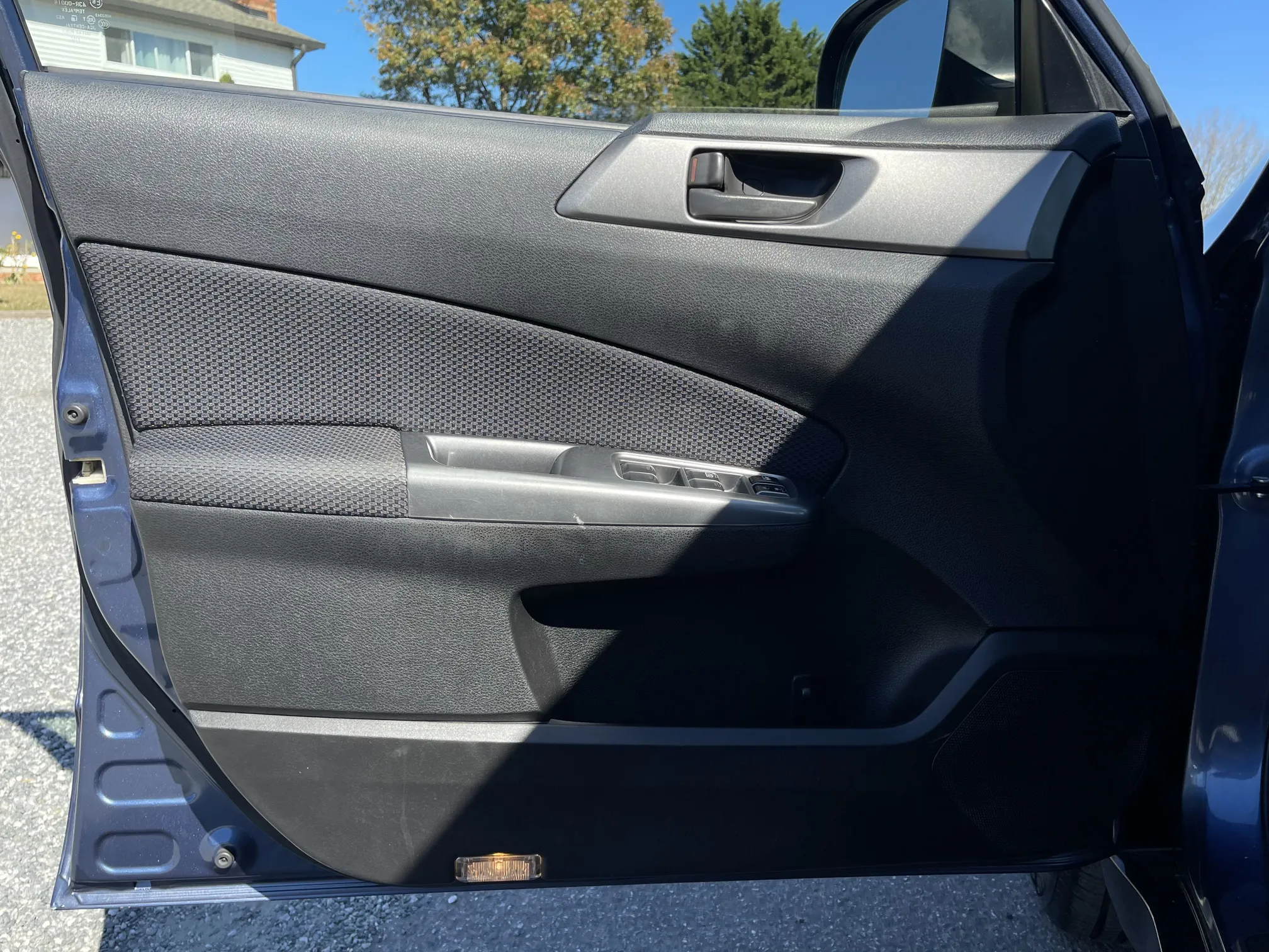 Driver door