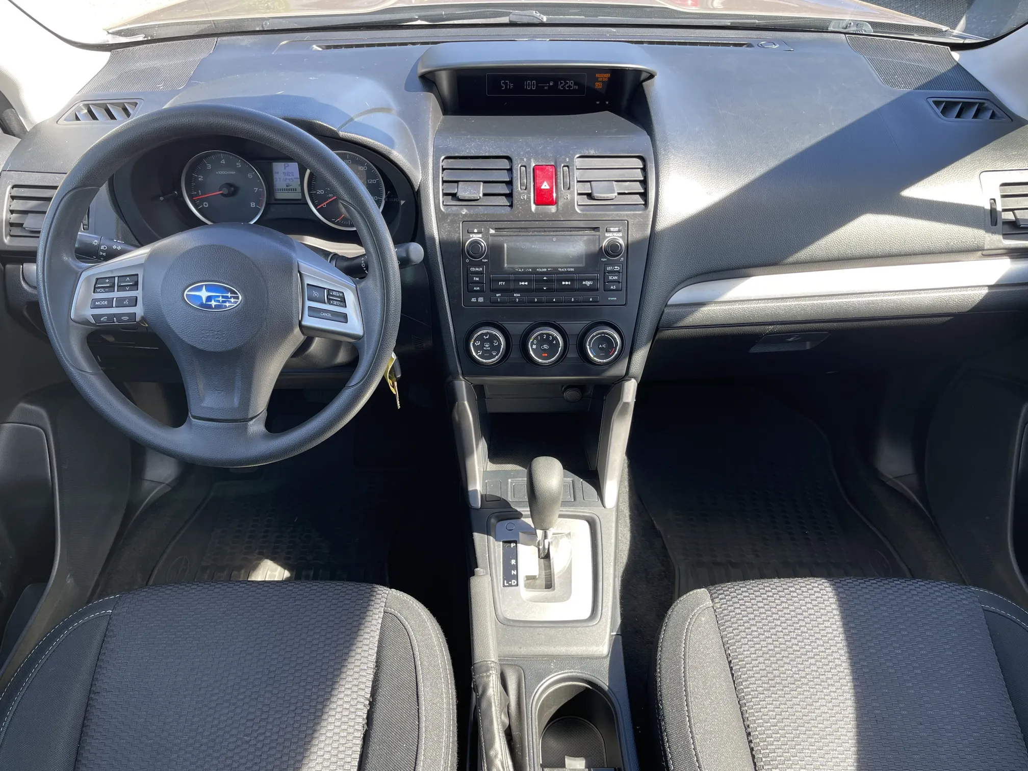 Front entertainment system