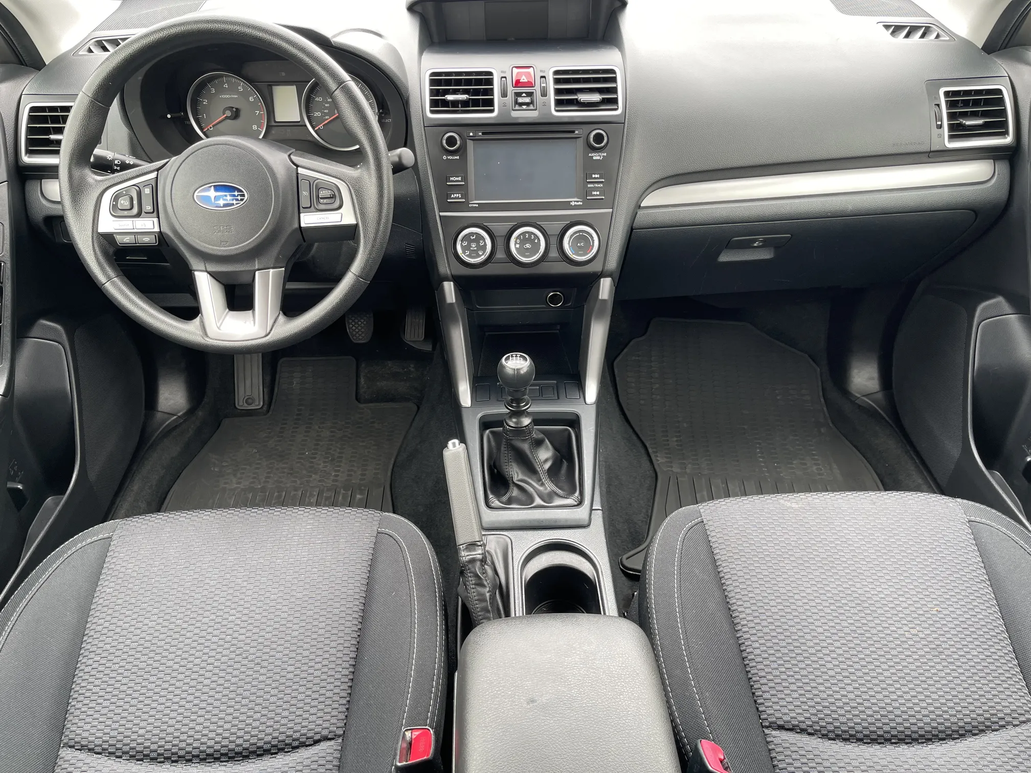 Front entertainment system