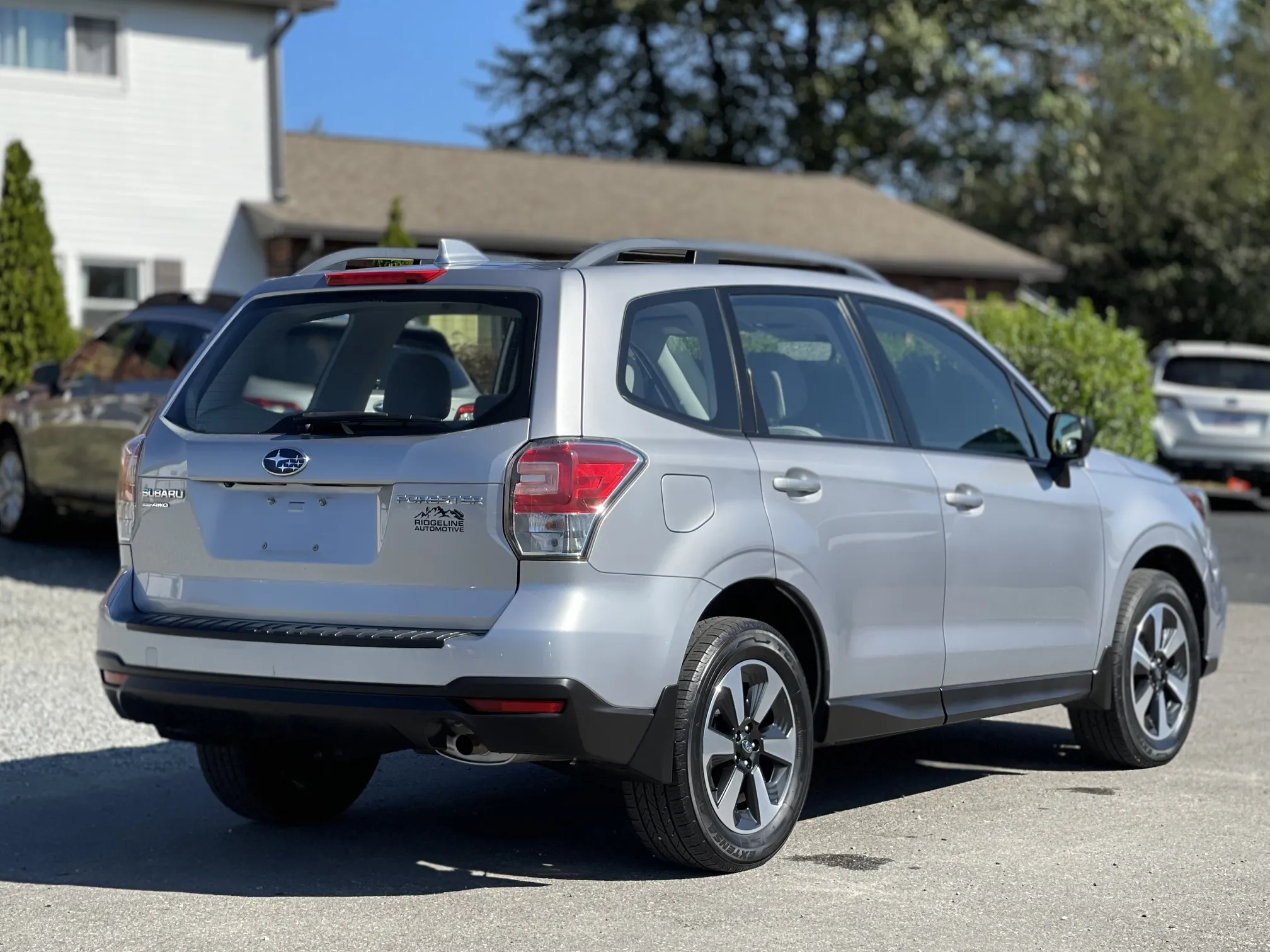 Rear passenger side