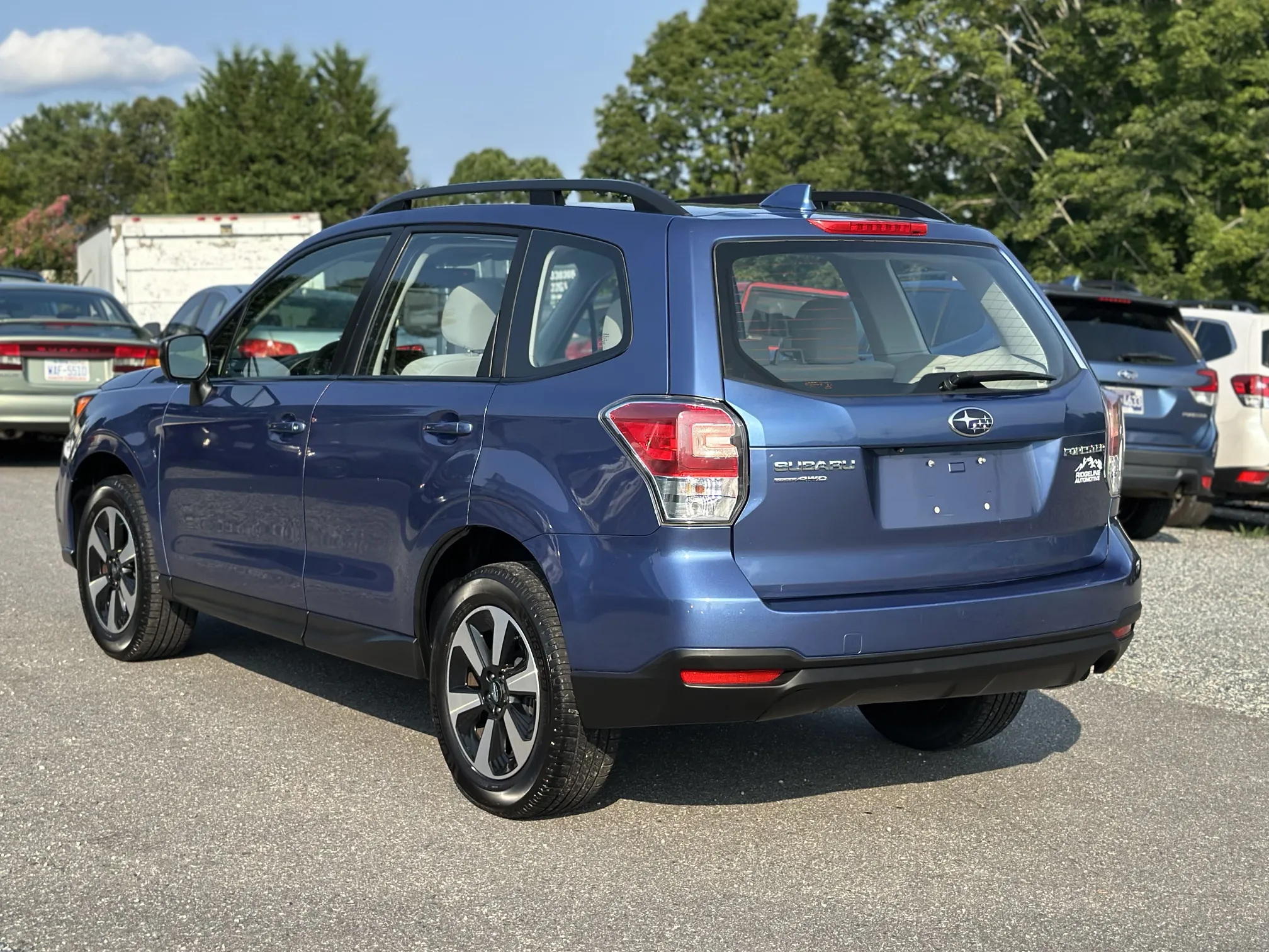 Rear driver side